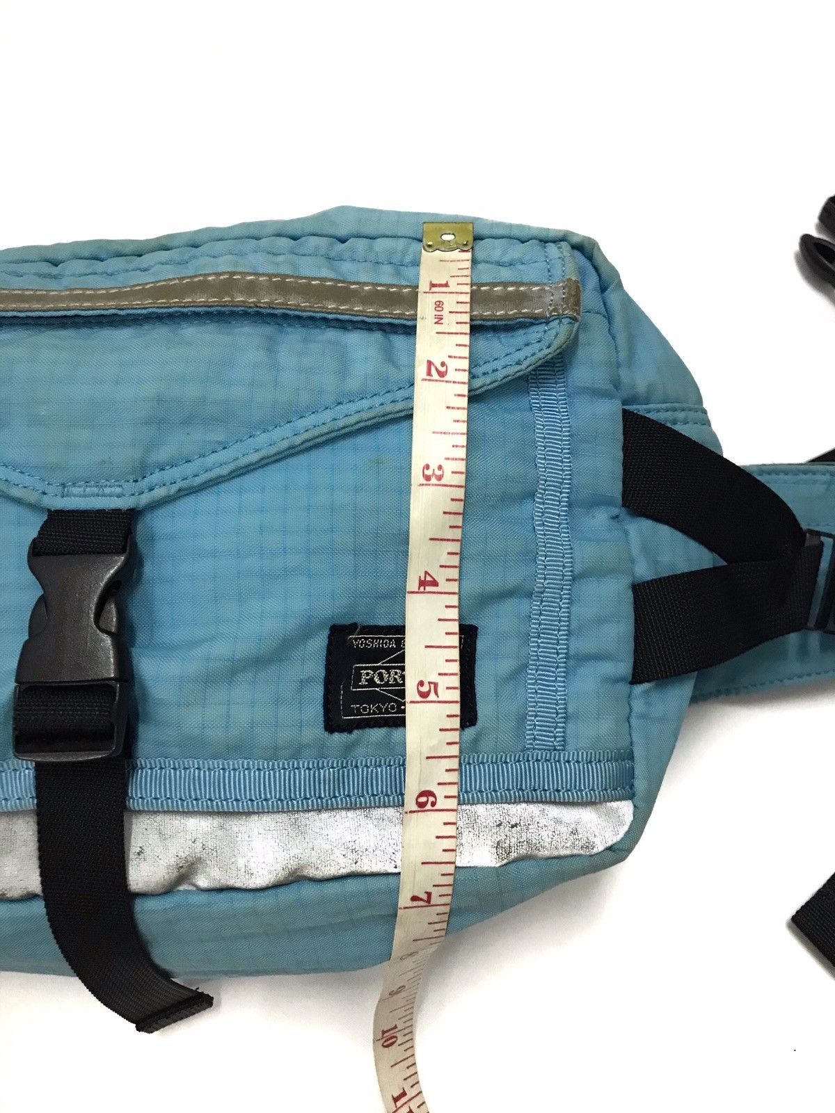 Japanese Brand × Porter PORTER YOSHIDA Japan Pouch Blue Waist Crossbody Bag Size ONE SIZE - 15 Thumbnail