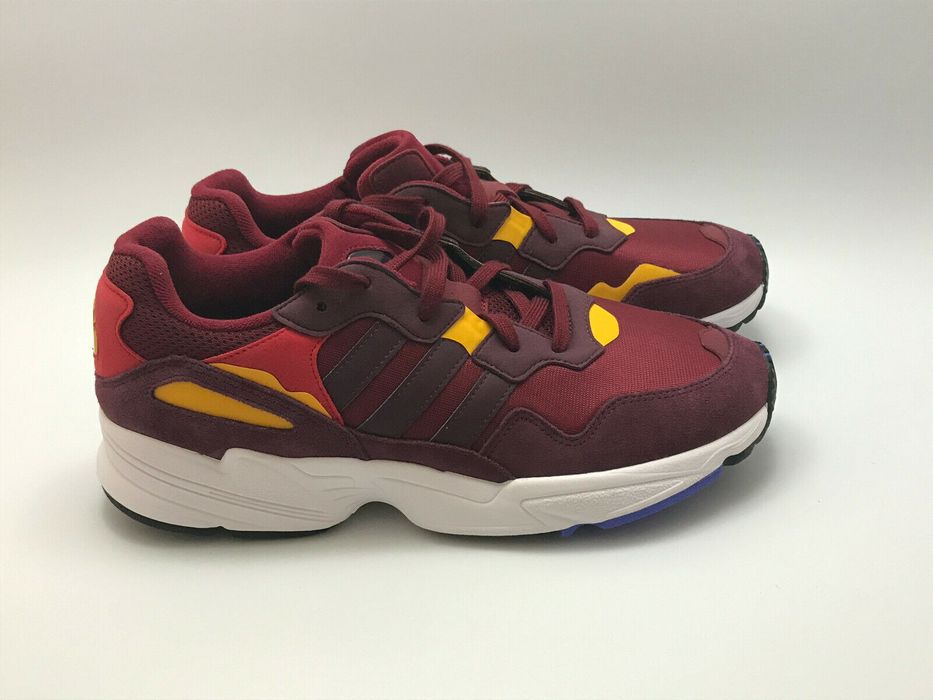 adidas yung burgundy