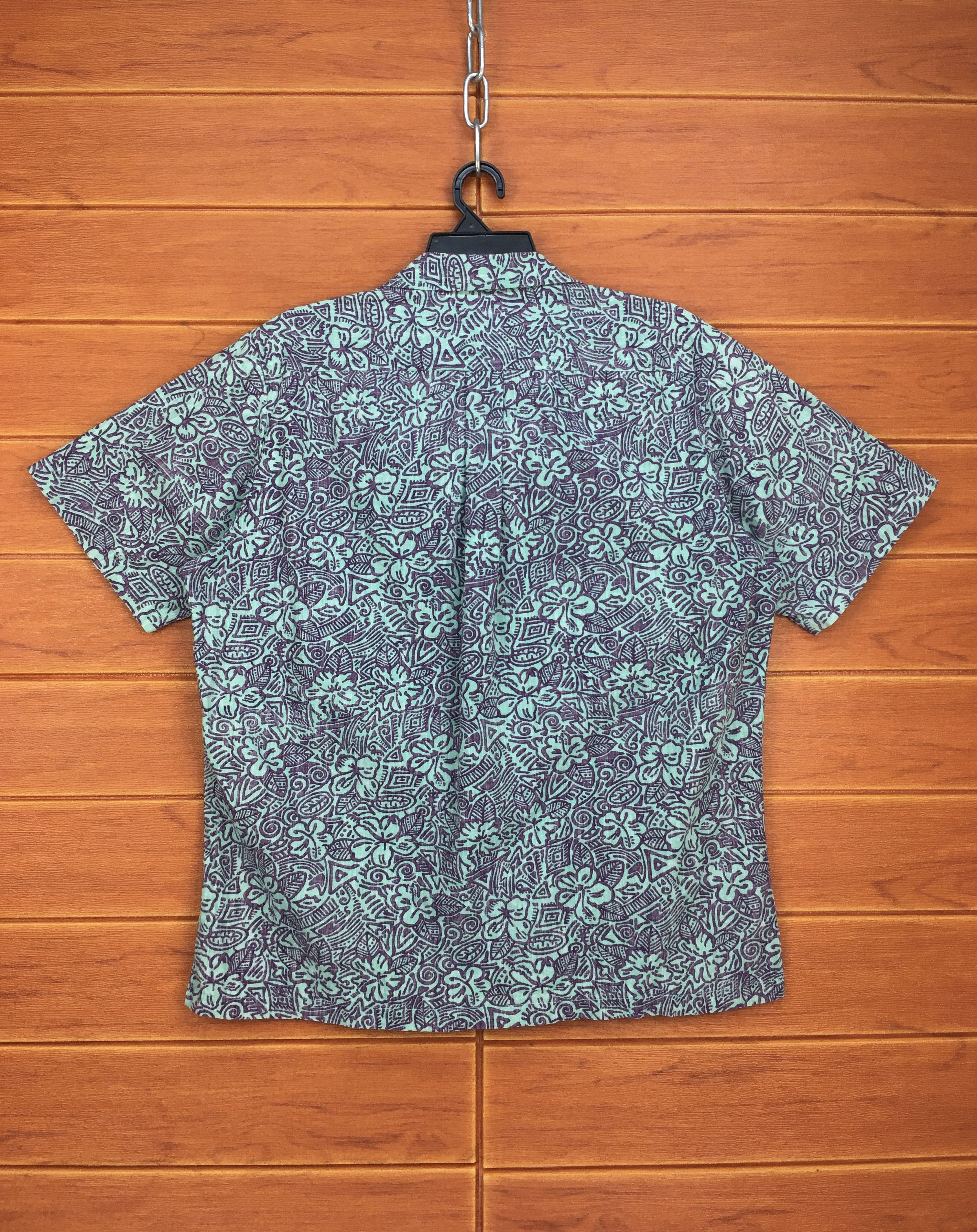 Vintage Vintage COOKE STREET Honolulu Reverse Print Hawaiian Shirt Size US L / EU 52-54 / 3 - 2 Thumbnail