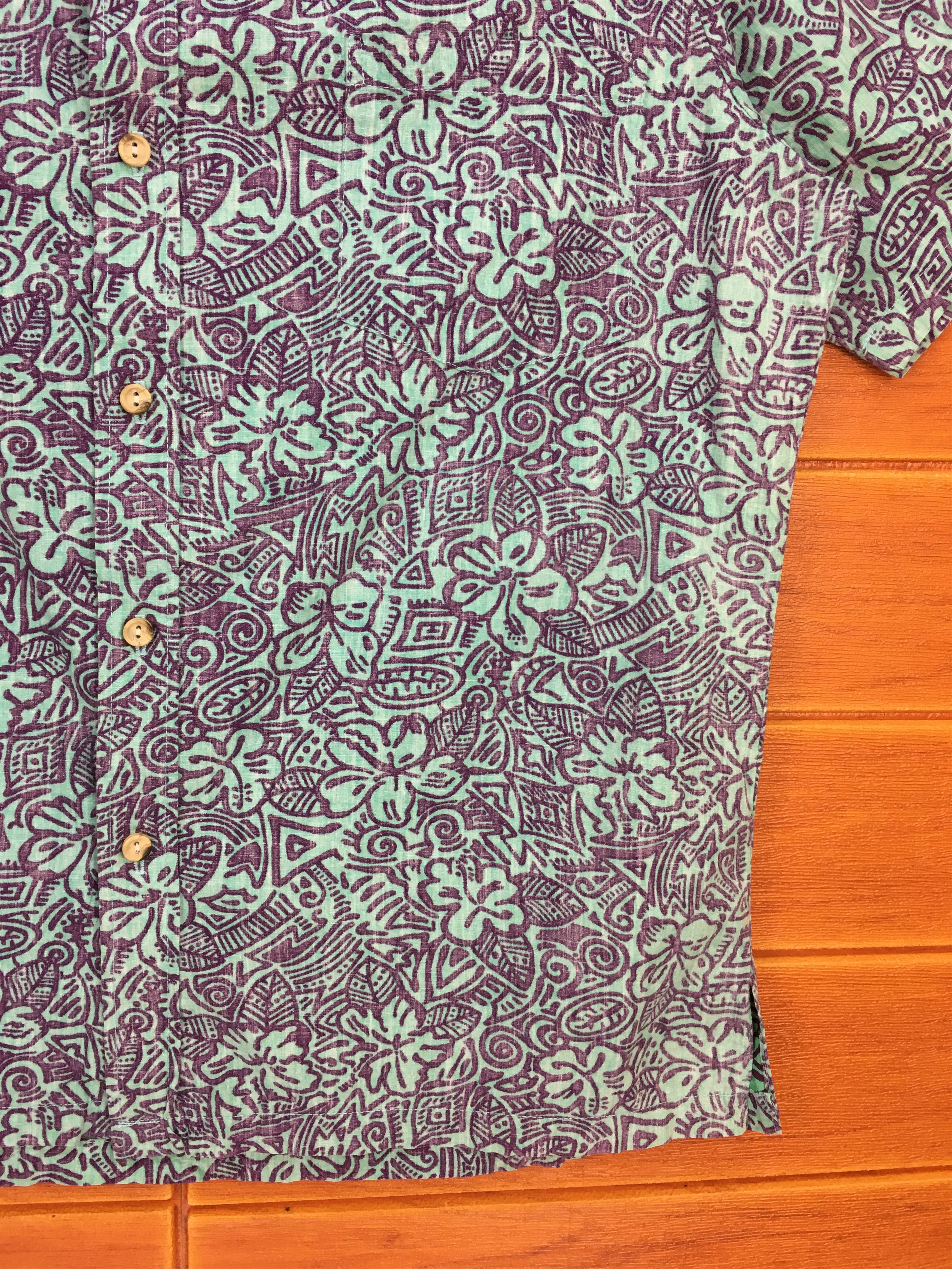 Vintage Vintage COOKE STREET Honolulu Reverse Print Hawaiian Shirt Size US L / EU 52-54 / 3 - 5 Thumbnail