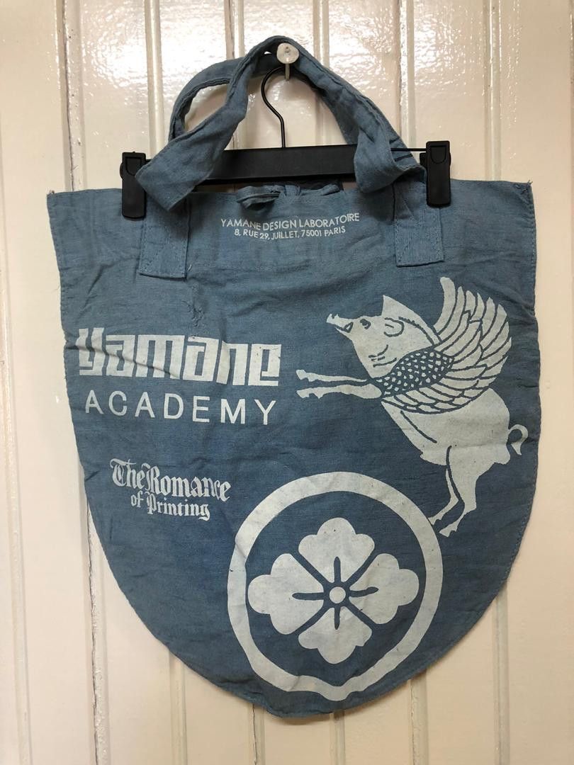バッグ YAMANE EVISU / combination tote bag EVISU エヴィス yamane ヤマネギャランティード レザー トート