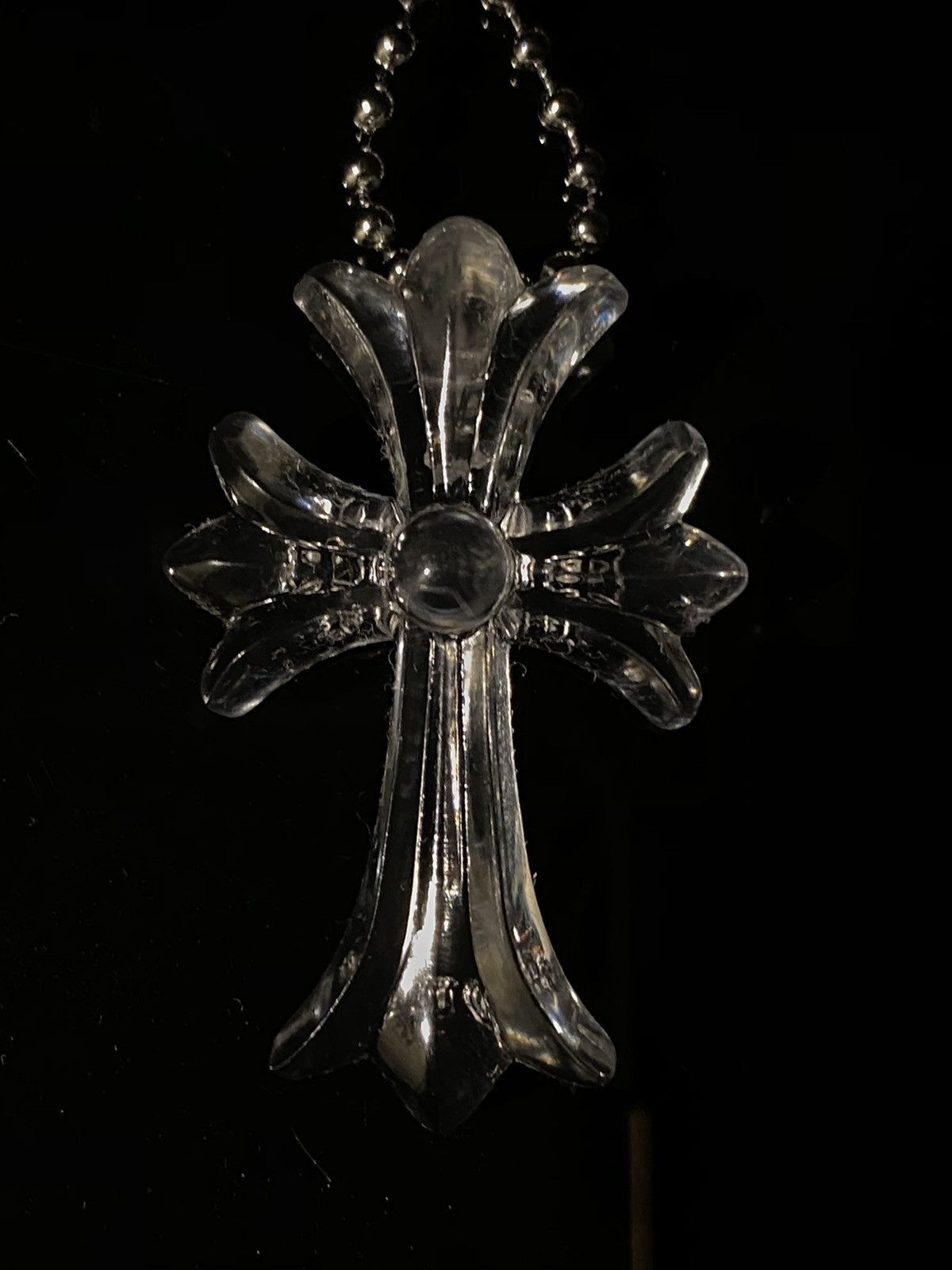 本物 Hearts Chrome Hearts Chrome 20th Cross Silicone Anniversary アクセサリー