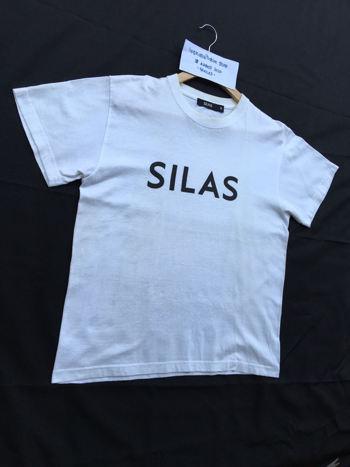 Japanese Brand Rare Japanese Brand SILAS Spellout Tshirt Size US M / EU 48-50 / 2 - 2 Thumbnail