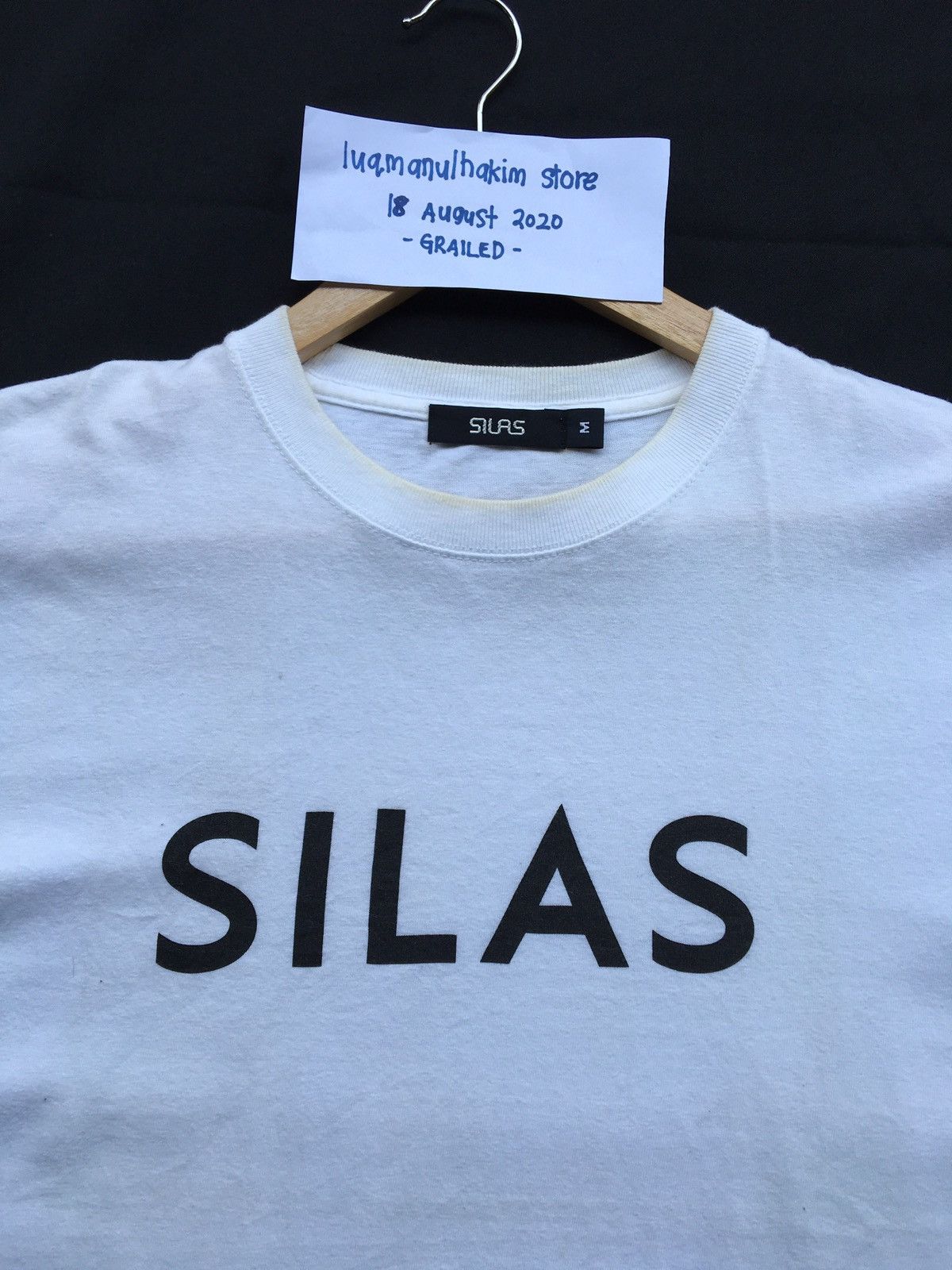 Japanese Brand Rare Japanese Brand SILAS Spellout Tshirt Size US M / EU 48-50 / 2 - 5 Thumbnail