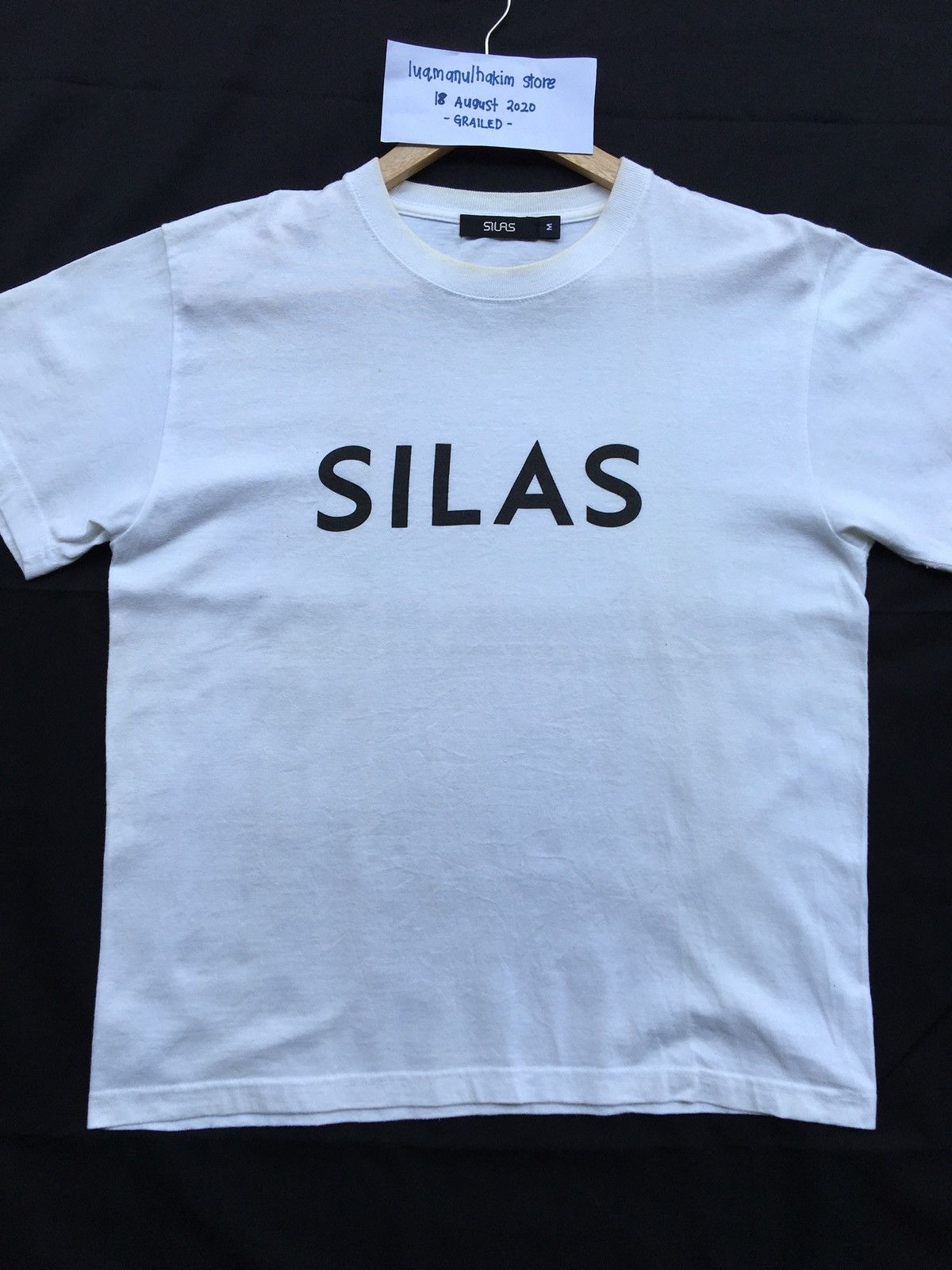 Japanese Brand Rare Japanese Brand SILAS Spellout Tshirt Size US M / EU 48-50 / 2 - 4 Thumbnail