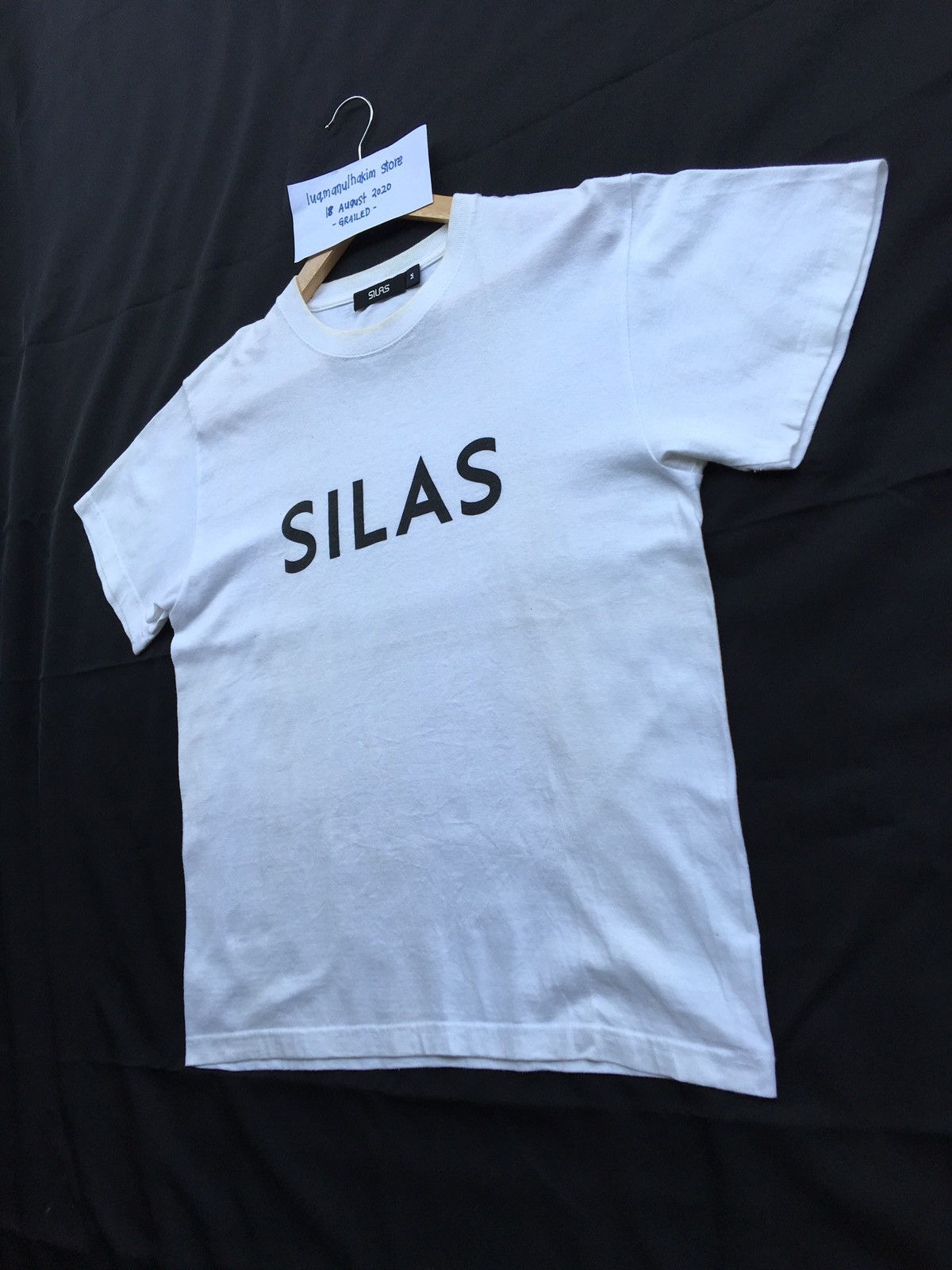 Japanese Brand Rare Japanese Brand SILAS Spellout Tshirt Size US M / EU 48-50 / 2 - 3 Thumbnail