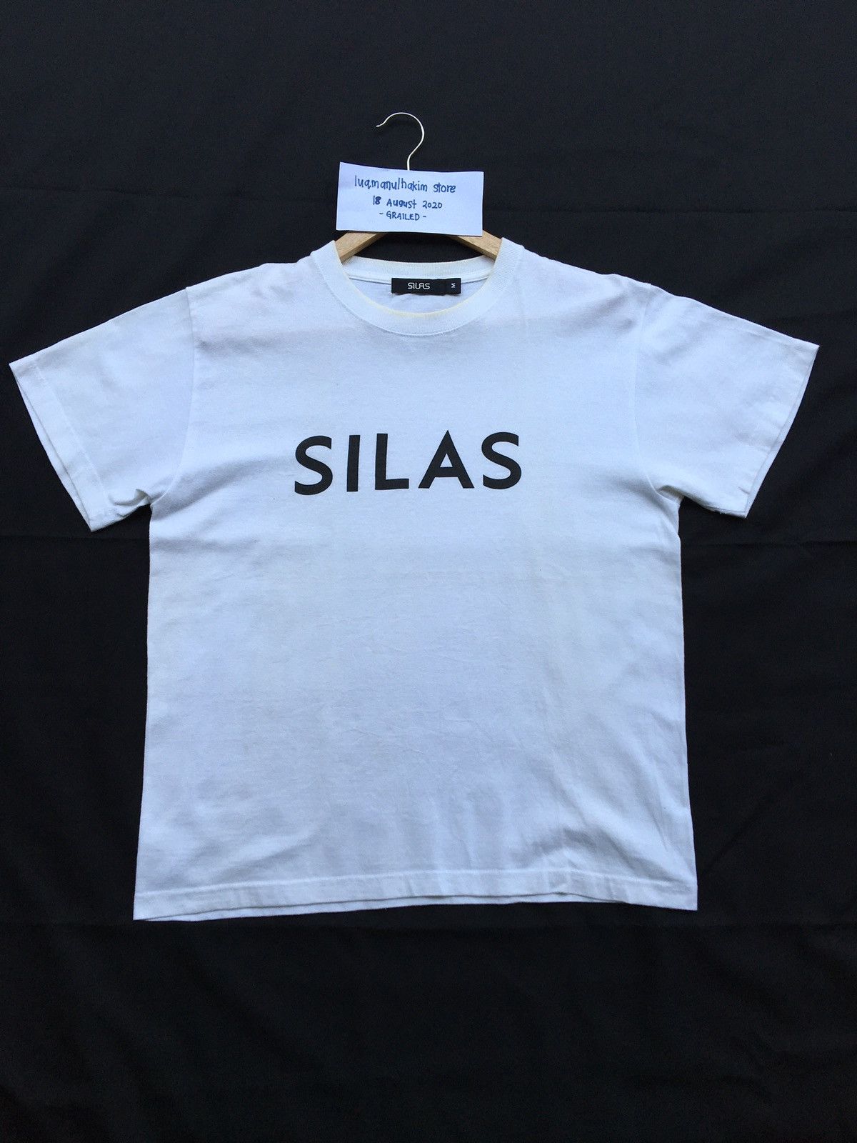 Japanese Brand Rare Japanese Brand SILAS Spellout Tshirt Size US M / EU 48-50 / 2 - 1 Thumbnail