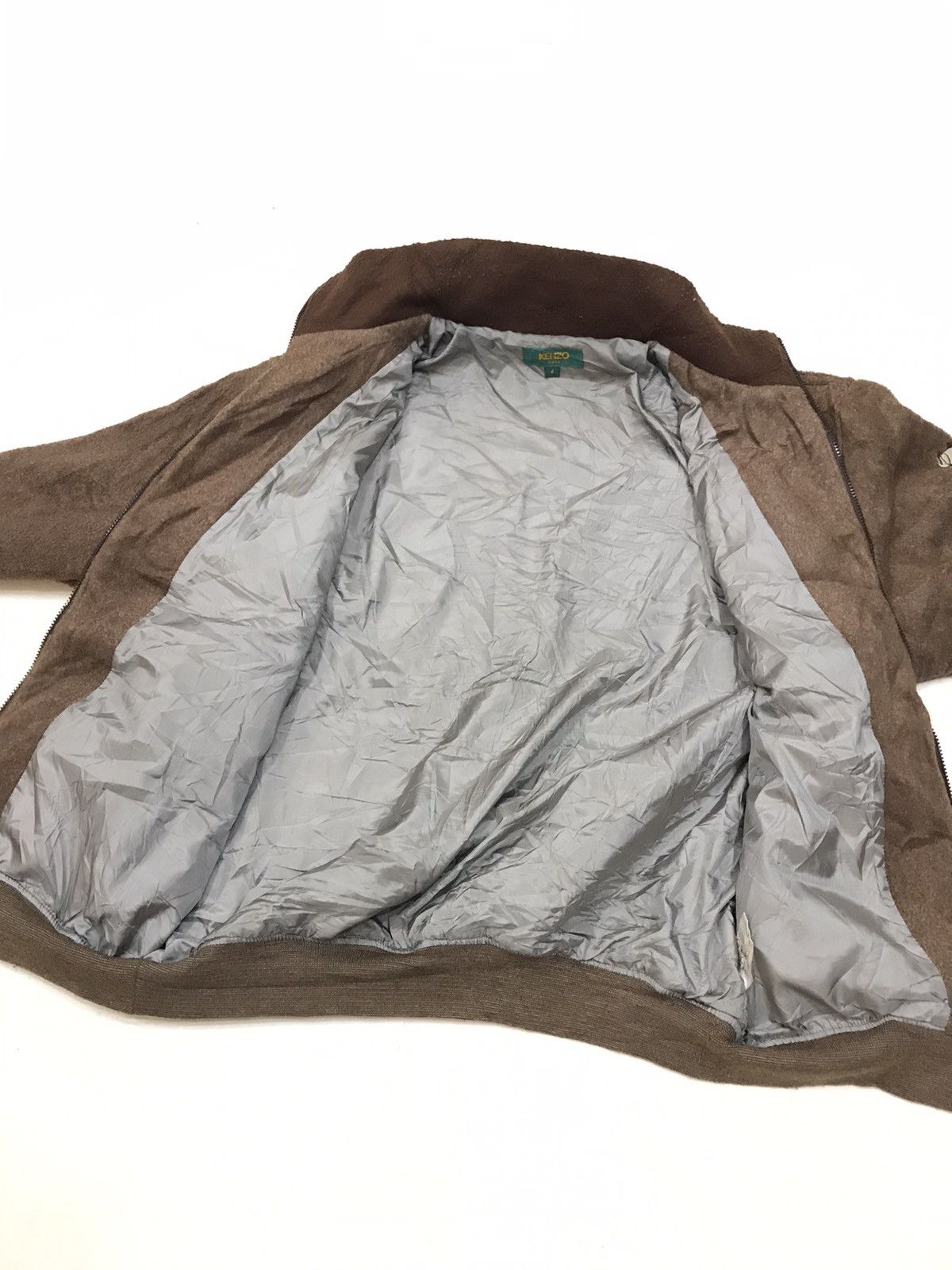 Kenzo VINTAGE KENZO GOLD FLEECE BOMBER JACKET Size US XL / EU 56 / 4 - 9 Thumbnail