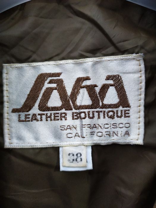 Saga Outerwear VINTAGE SAGA LEATHER BOUTIQUE PATINA TYPE A2 FLIGHT