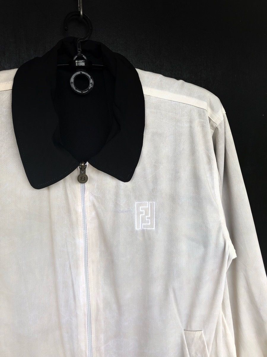 Fendi 1980s Fendi 🇮🇹 ™️ Logo Zucca Monogram Anorak Jacket Size US L / EU 52-54 / 3 - 6 Thumbnail