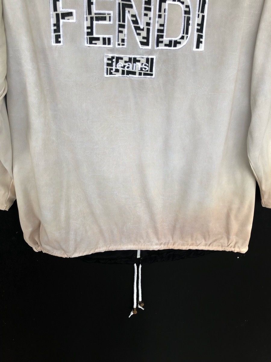 Fendi 1980s Fendi 🇮🇹 ™️ Logo Zucca Monogram Anorak Jacket Size US L / EU 52-54 / 3 - 9 Thumbnail