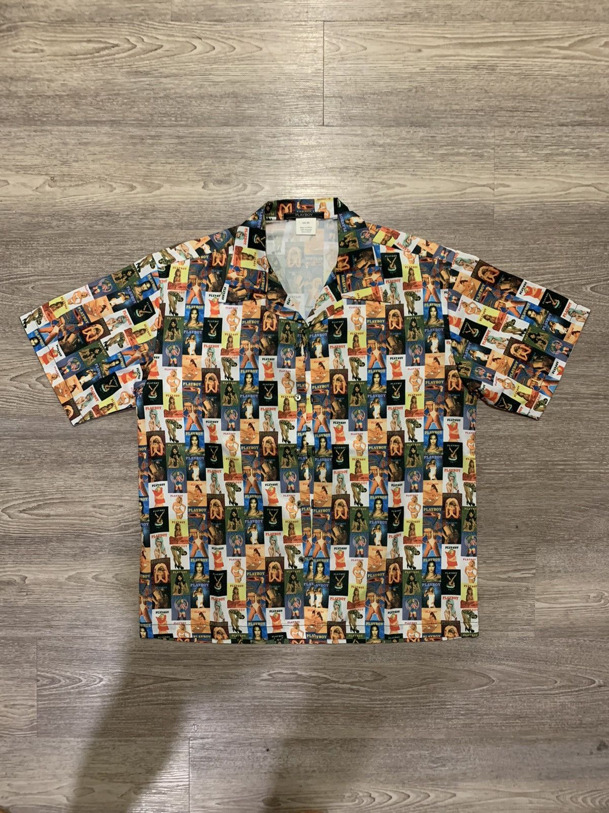 Vintage Playboy button up Hawaiian shirt | Grailed