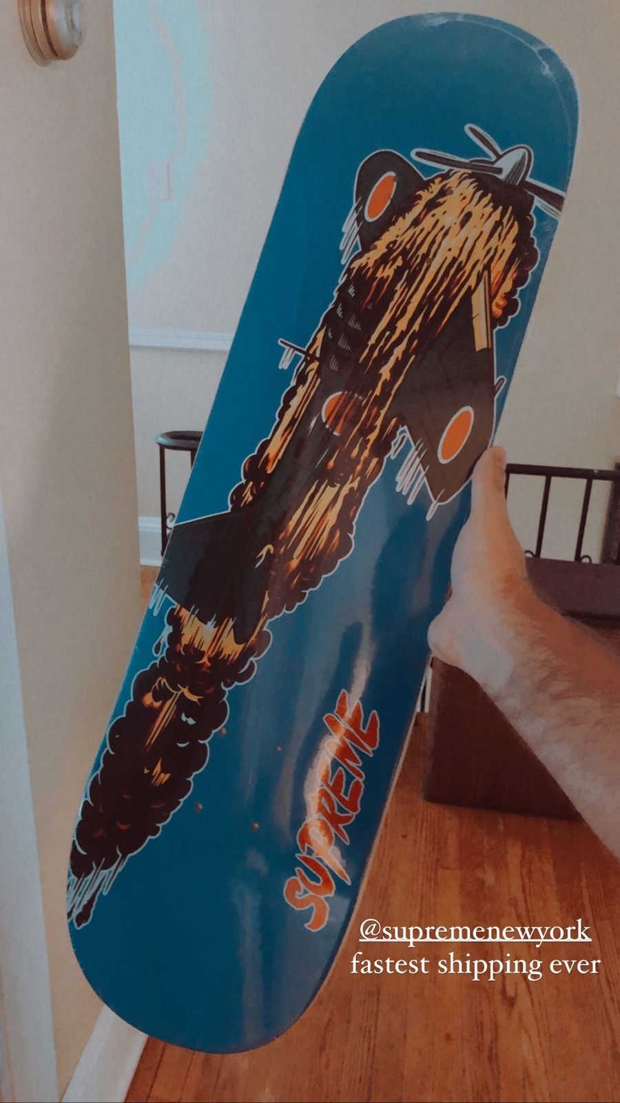 Supreme Supreme Jet Skateboard Deck | Grailed