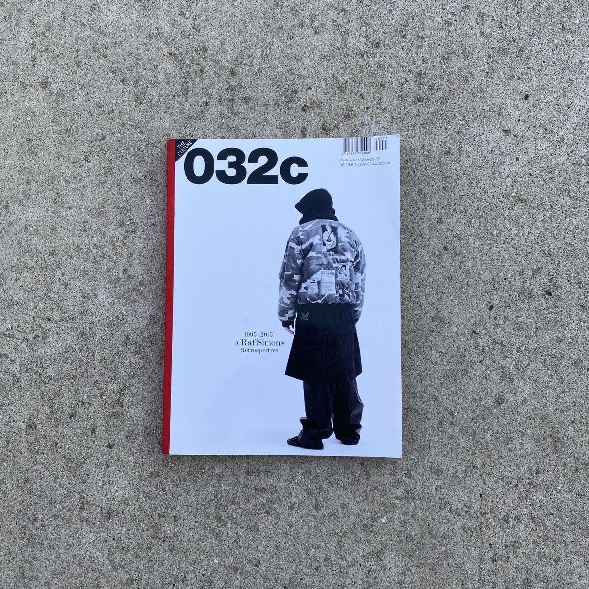 Raf Simons 032c FW14-15 ISSUE RARE RAF SIMONS RETROSPECTIVE | Grailed
