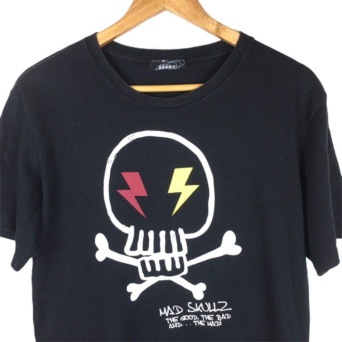 Beams Plus Beams Mad Skullz T-Shirt Size US M / EU 48-50 / 2 - 2 Thumbnail