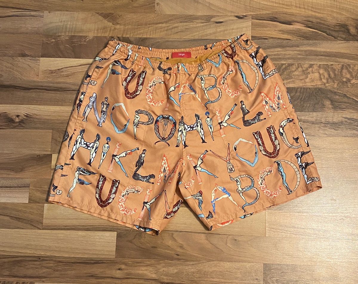 Supreme alphabet water short black Mメンズ - northwoodsbookkeeping.com