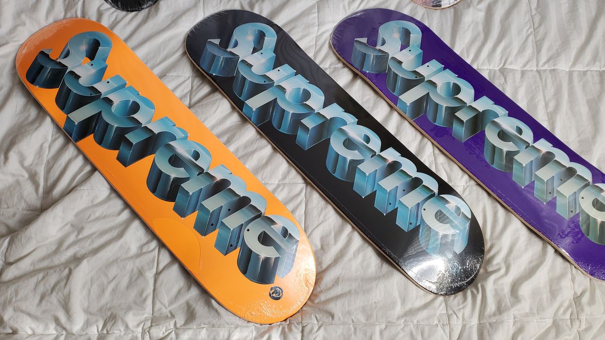 Supreme best sale chrome deck