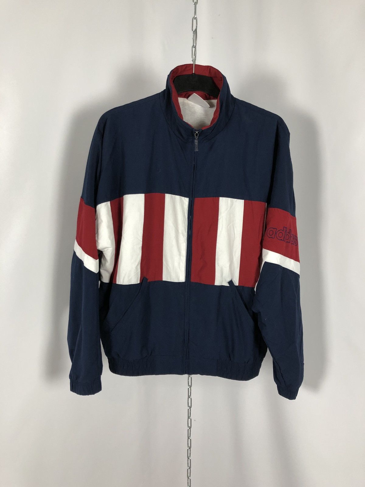Adidas × Vintage Adidas vintage sweatshirt zip Size US L / EU 52-54 / 3 - 1 Thumbnail