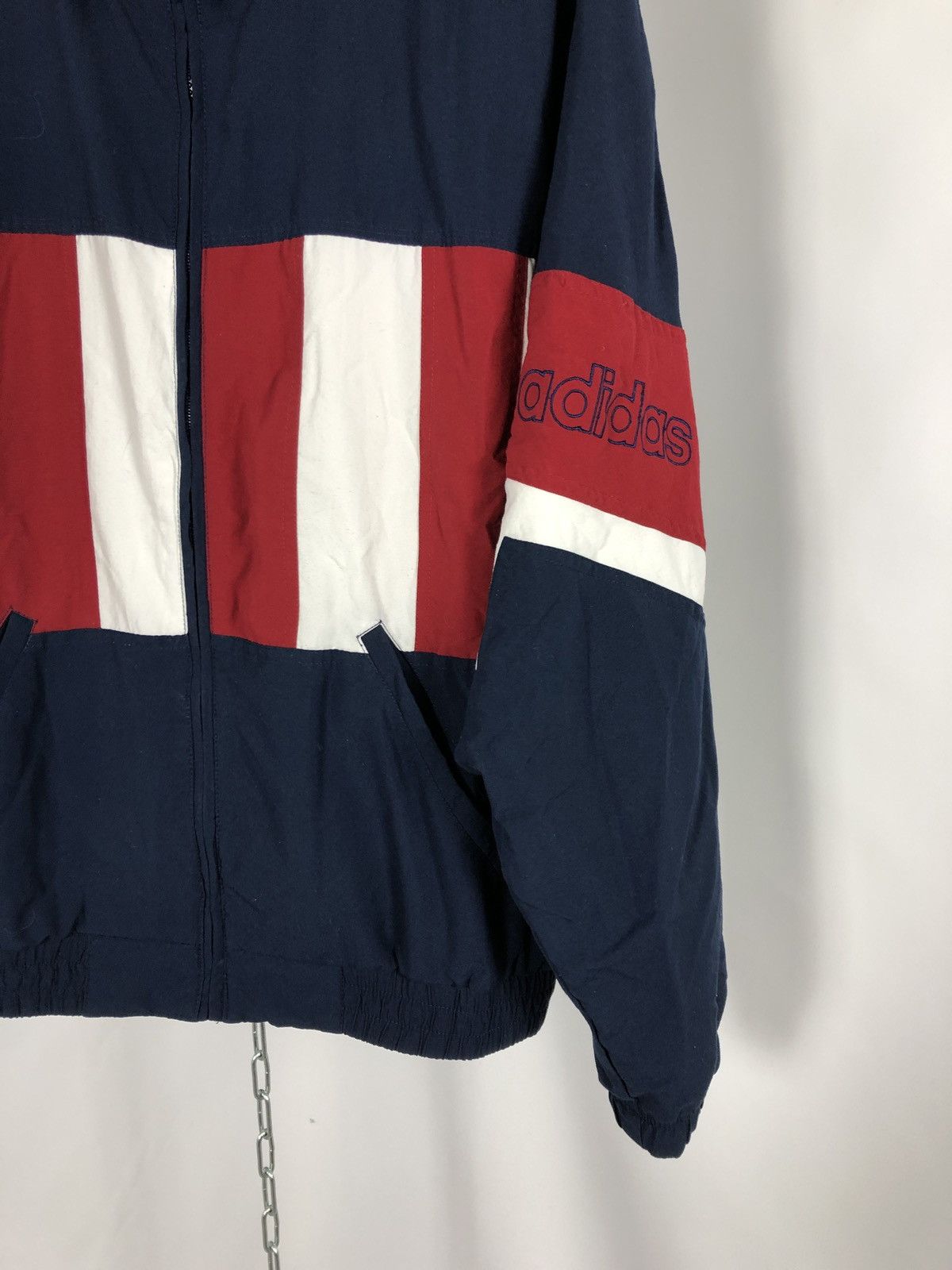 Adidas × Vintage Adidas vintage sweatshirt zip Size US L / EU 52-54 / 3 - 2 Thumbnail