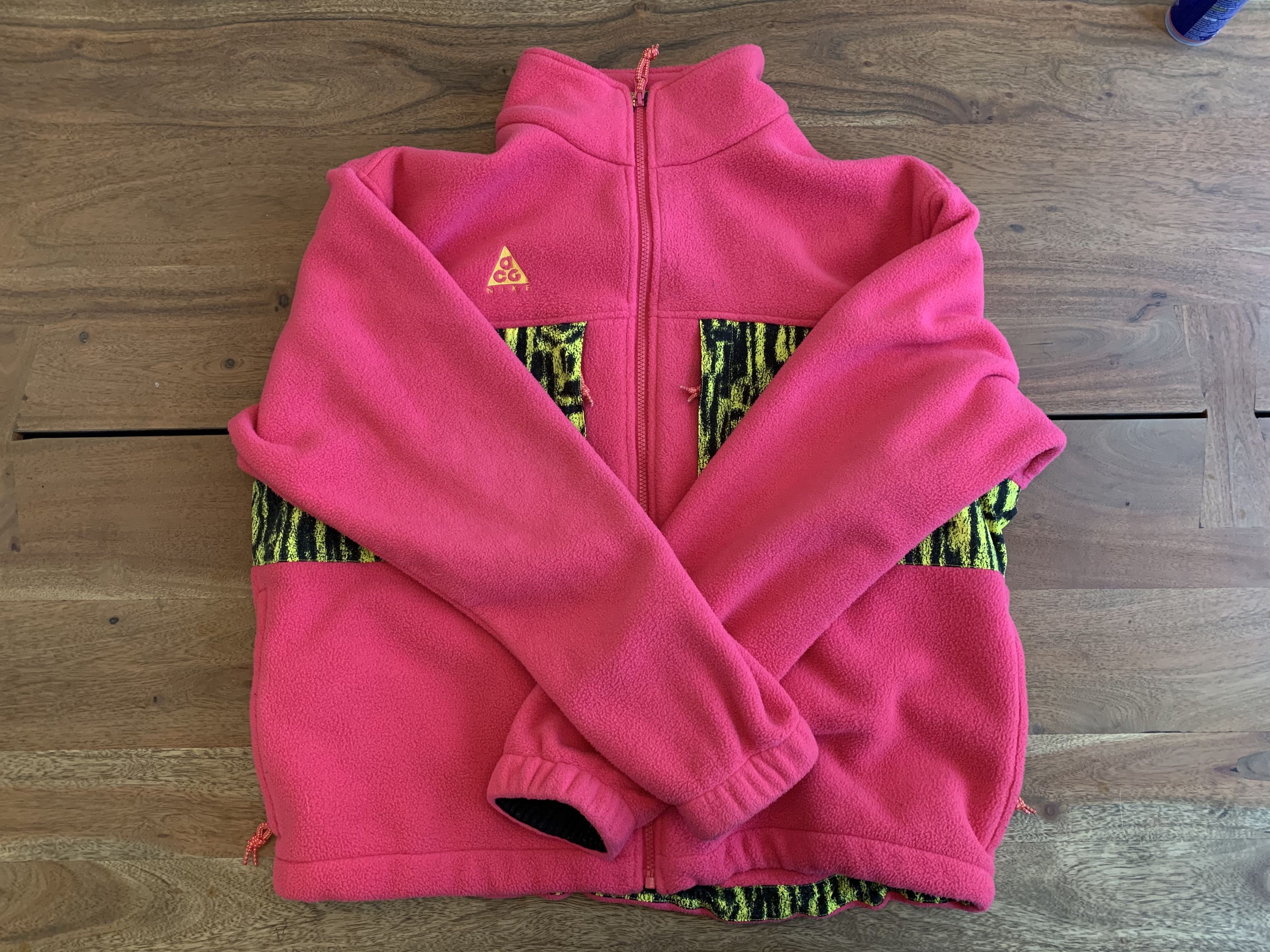 Nike Nike ACG Pink Fleece Jacket | Grailed