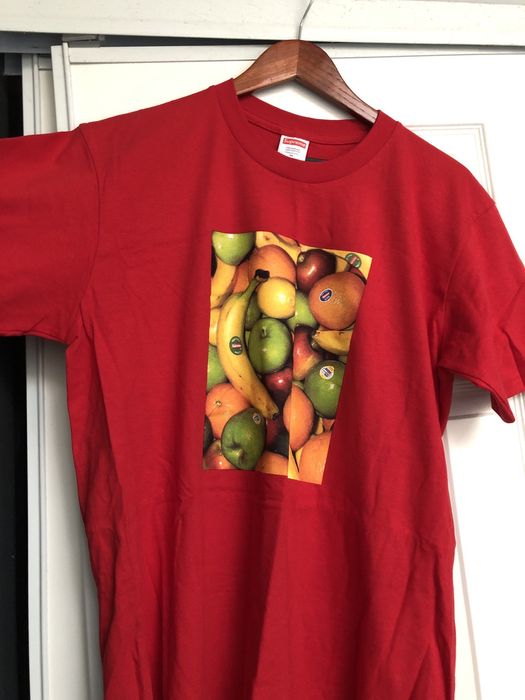 Supreme fruit best sale tee red