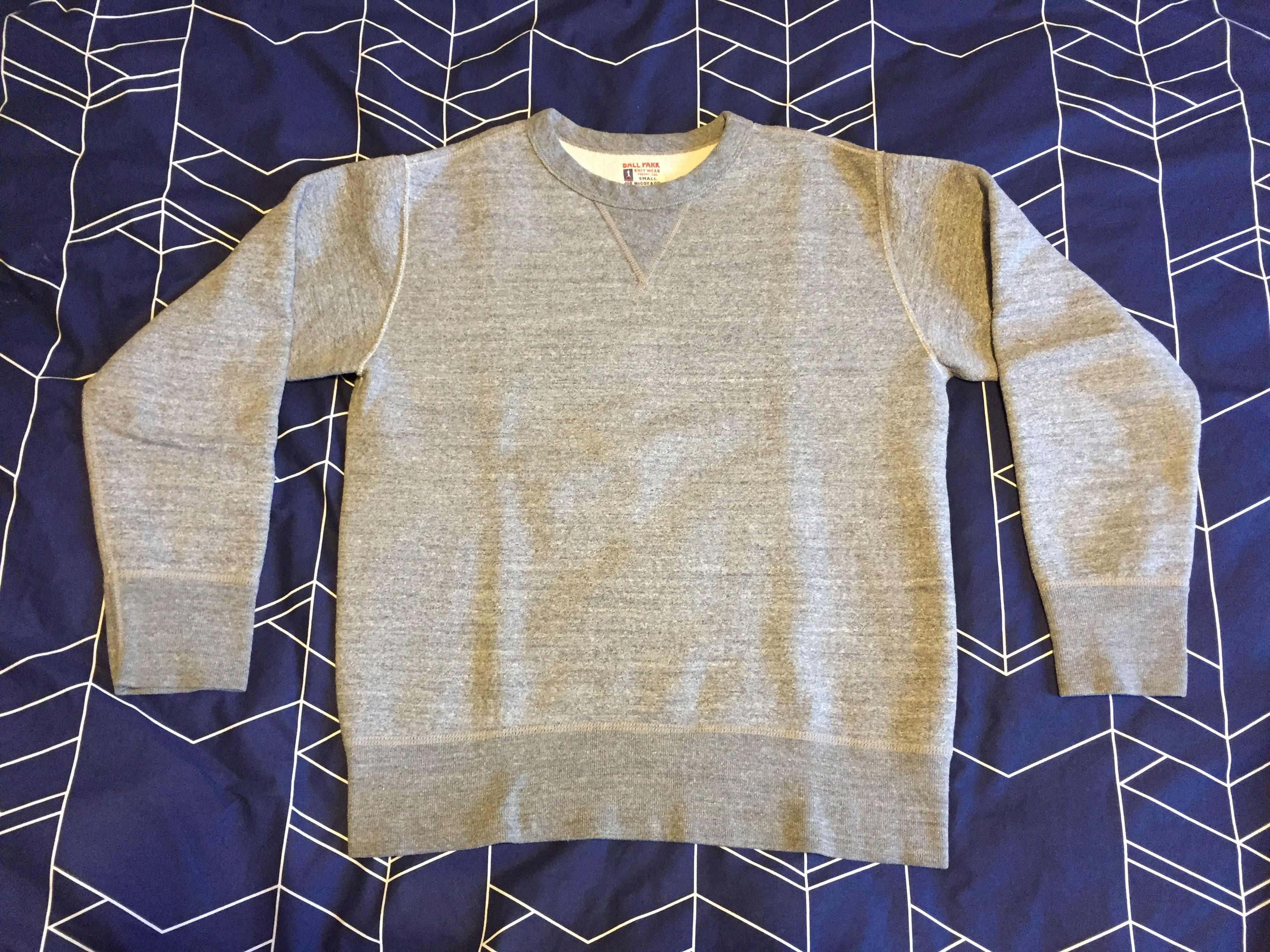 The Real McCoy's Joe McCoy Ball Park Crewneck Sweatshirt
