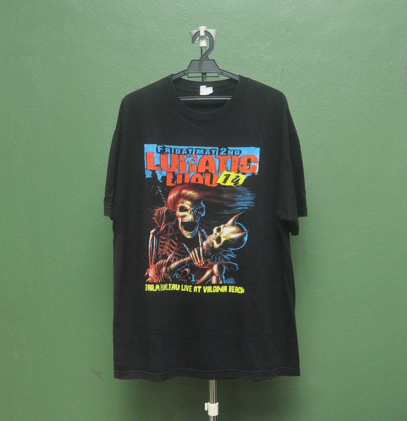 Band Tees × Japanese Brand × Vintage Vintage Lunatic Luau 14 Music Festival Shirt Size US XL / EU 56 / 4 - 2 Thumbnail