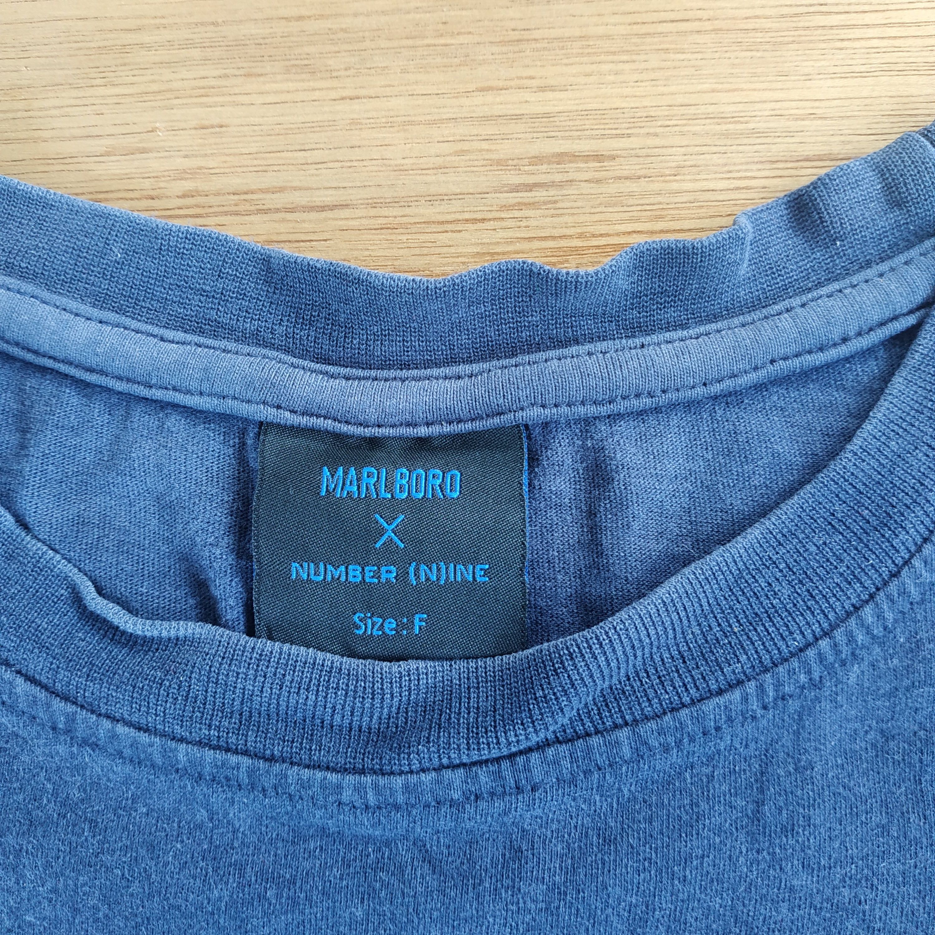 Japanese Brand × Marlboro × Number (N)ine NUMBER (N)INE x MARLBORO T-SHIRTS Size US M / EU 48-50 / 2 - 3 Thumbnail
