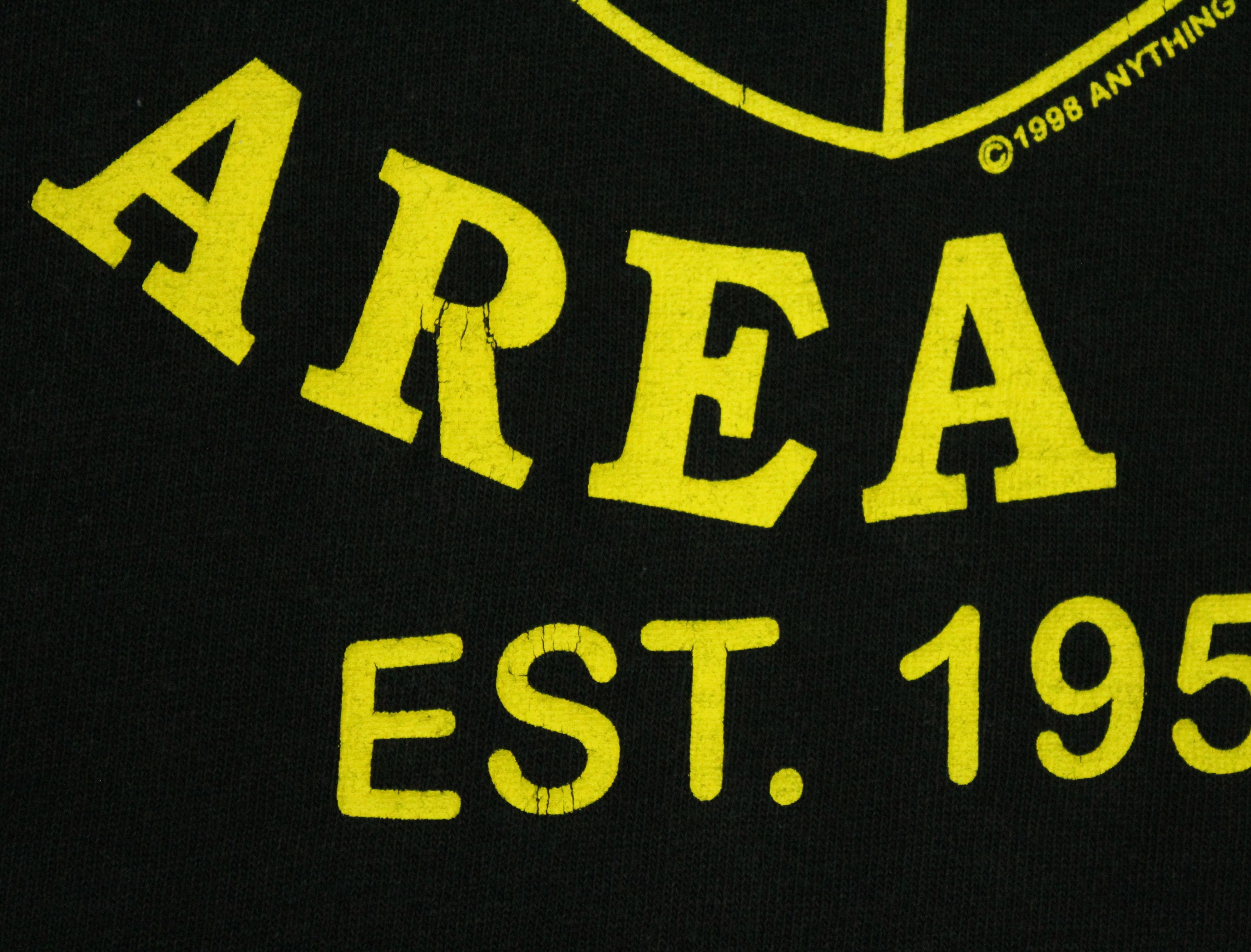 Vintage Vintage 90s UNIVERSITY OF AREA 51 T Shirt Alien Size US XL / EU 56 / 4 - 4 Thumbnail