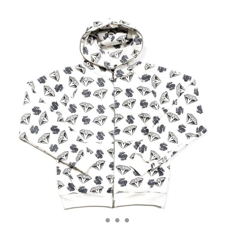 Shops bape diamond hoodie