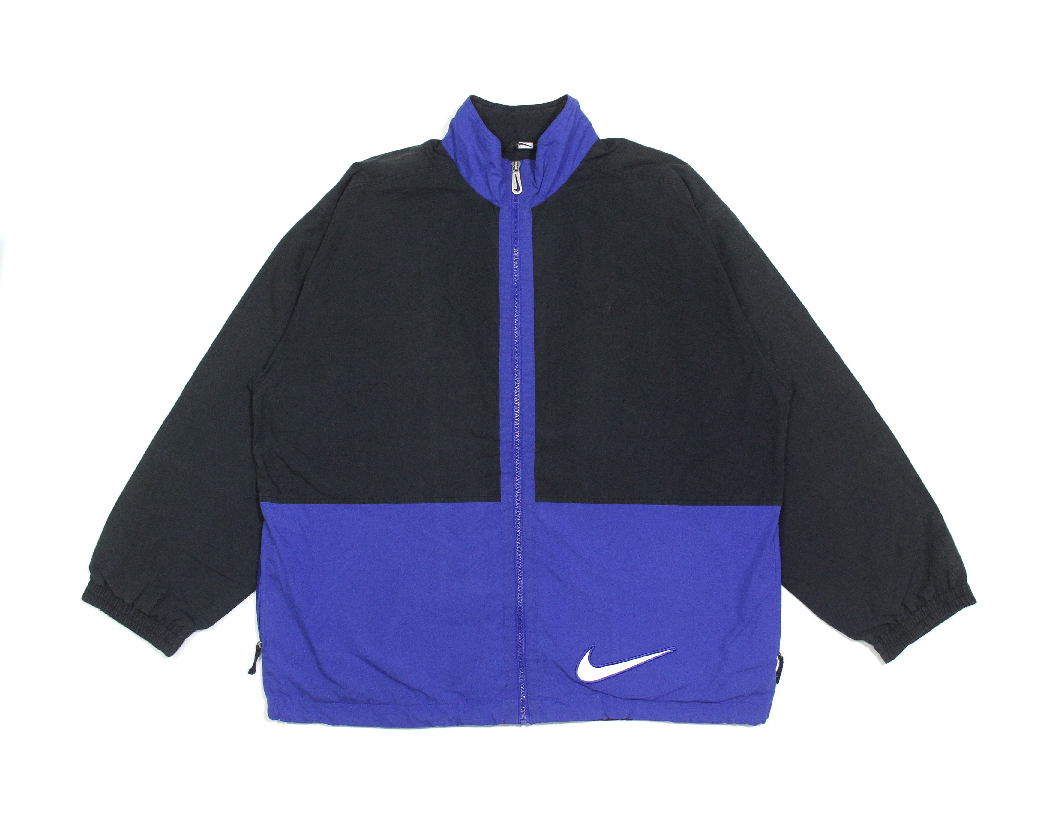 Nike 90S Big Swoosh Baggy Jacket Size US L / EU 52-54 / 3 - 1 Thumbnail