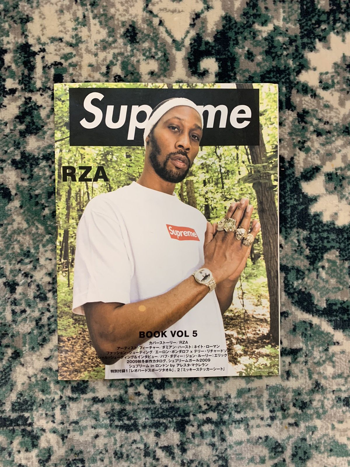 Supreme Book Vol 5 (RZA) with Mickey Mouse + Box Logo