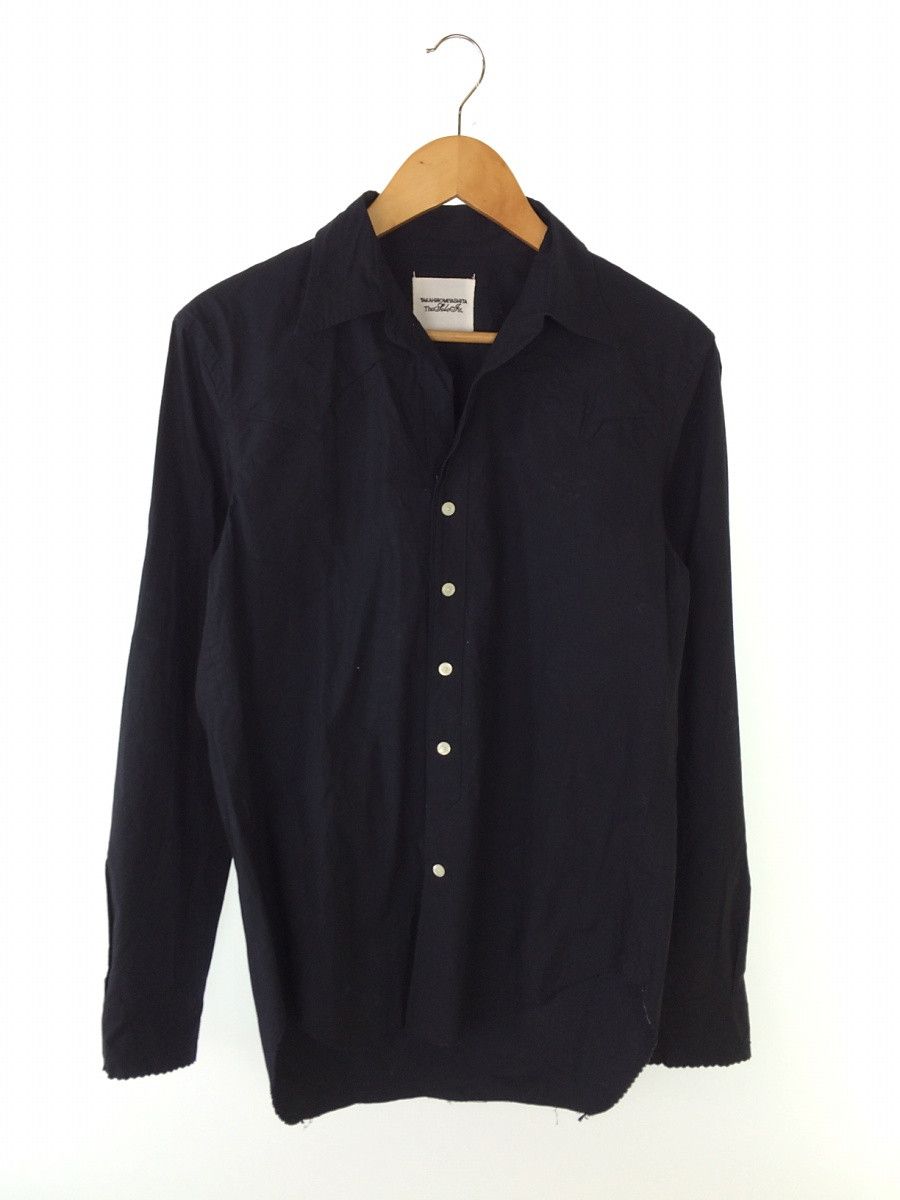 Takahiromiyashita The Soloist. Shirts Navy Plain button down long ...