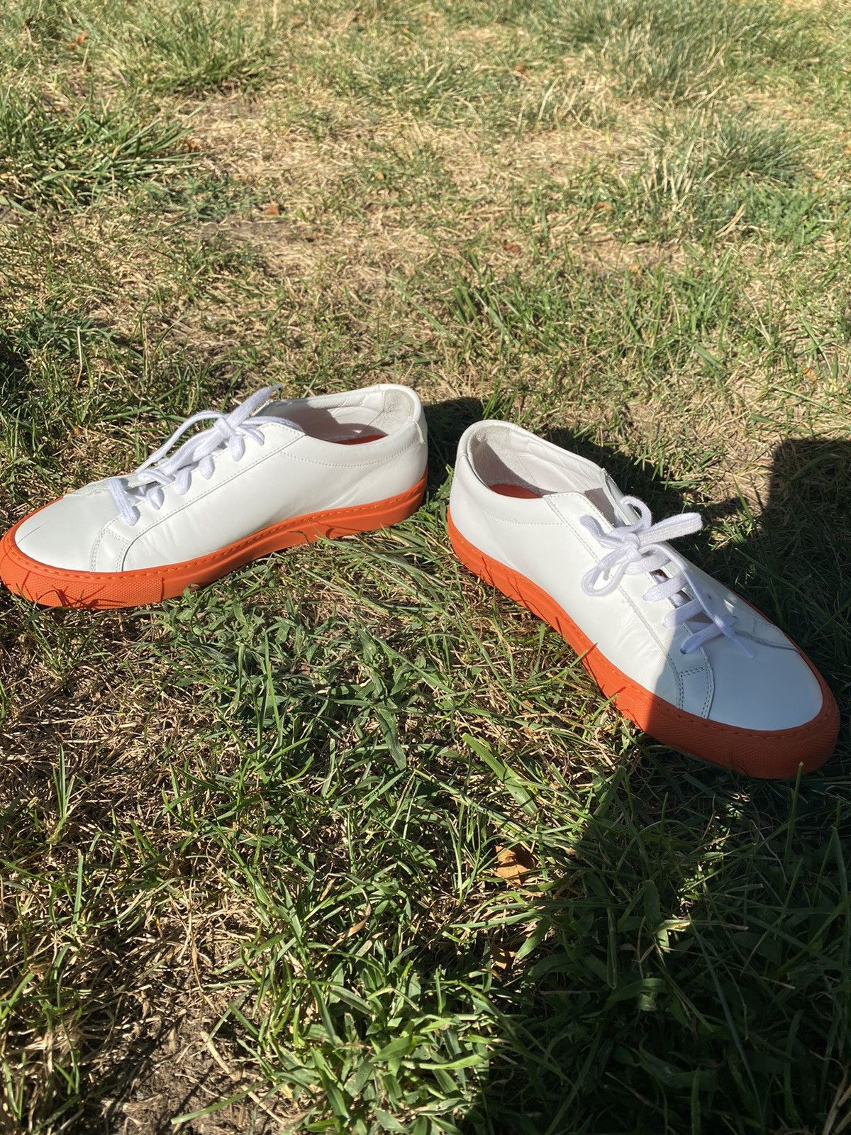 Common Projects Common projects Achilles wmns orange/white Size US 8 / IT 38 - 2 Thumbnail