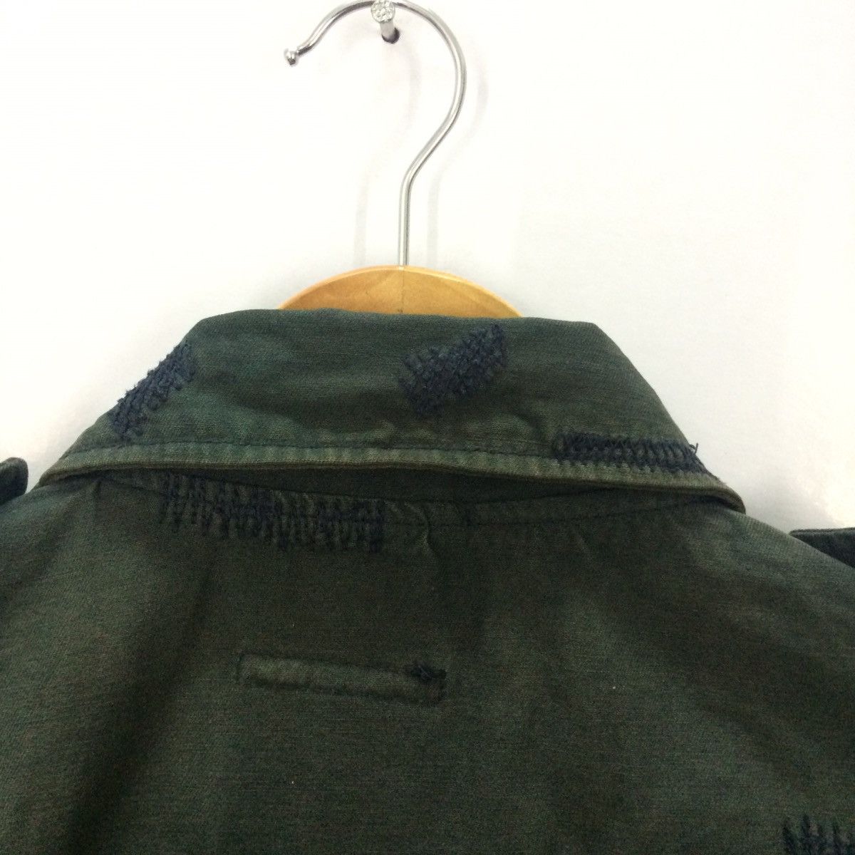 Back Number by American Clothing disressed patchwork jacket