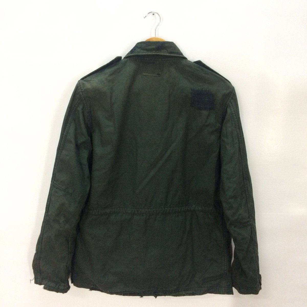 Back Number by American Clothing disressed patchwork jacket