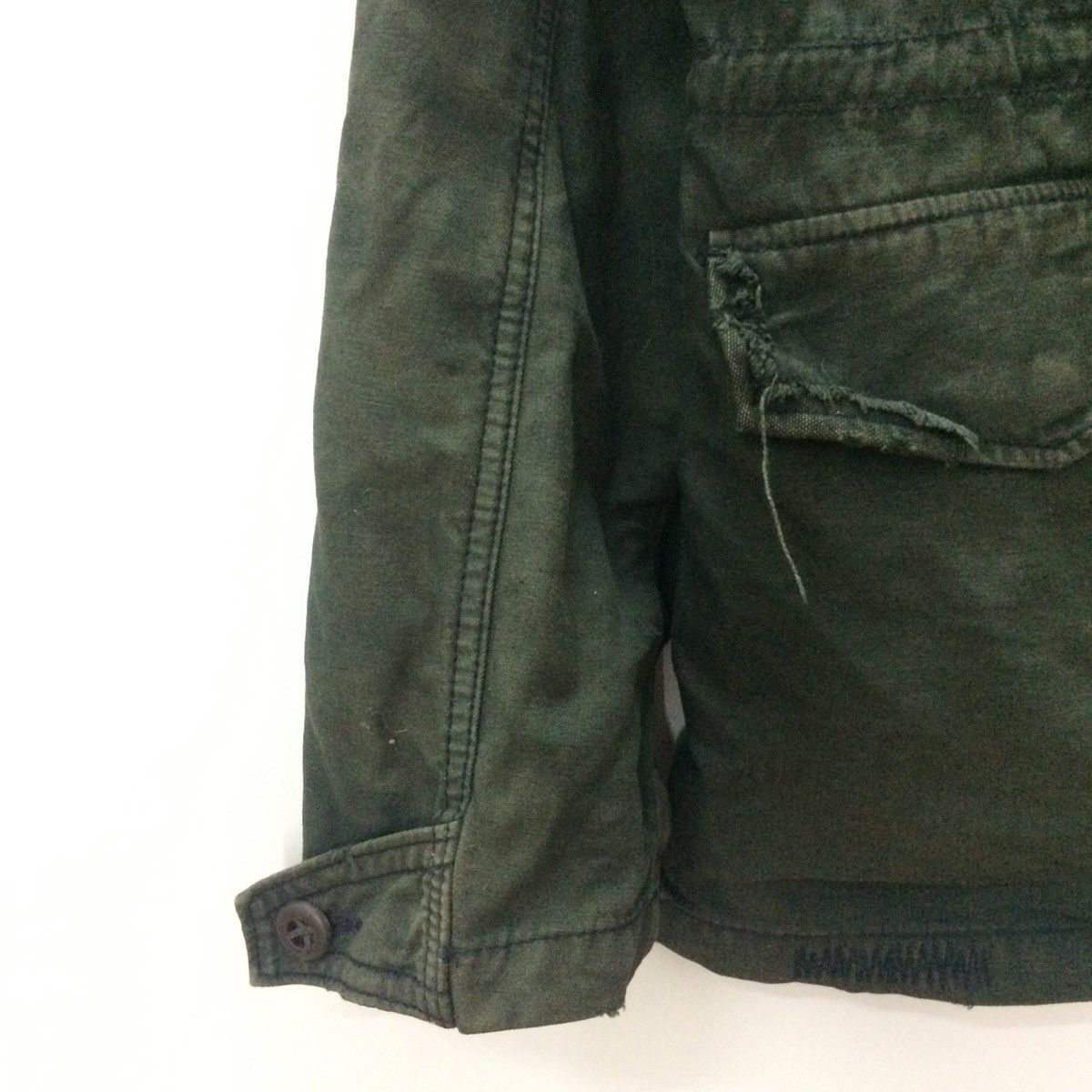 Back Number by American Clothing disressed patchwork jacket