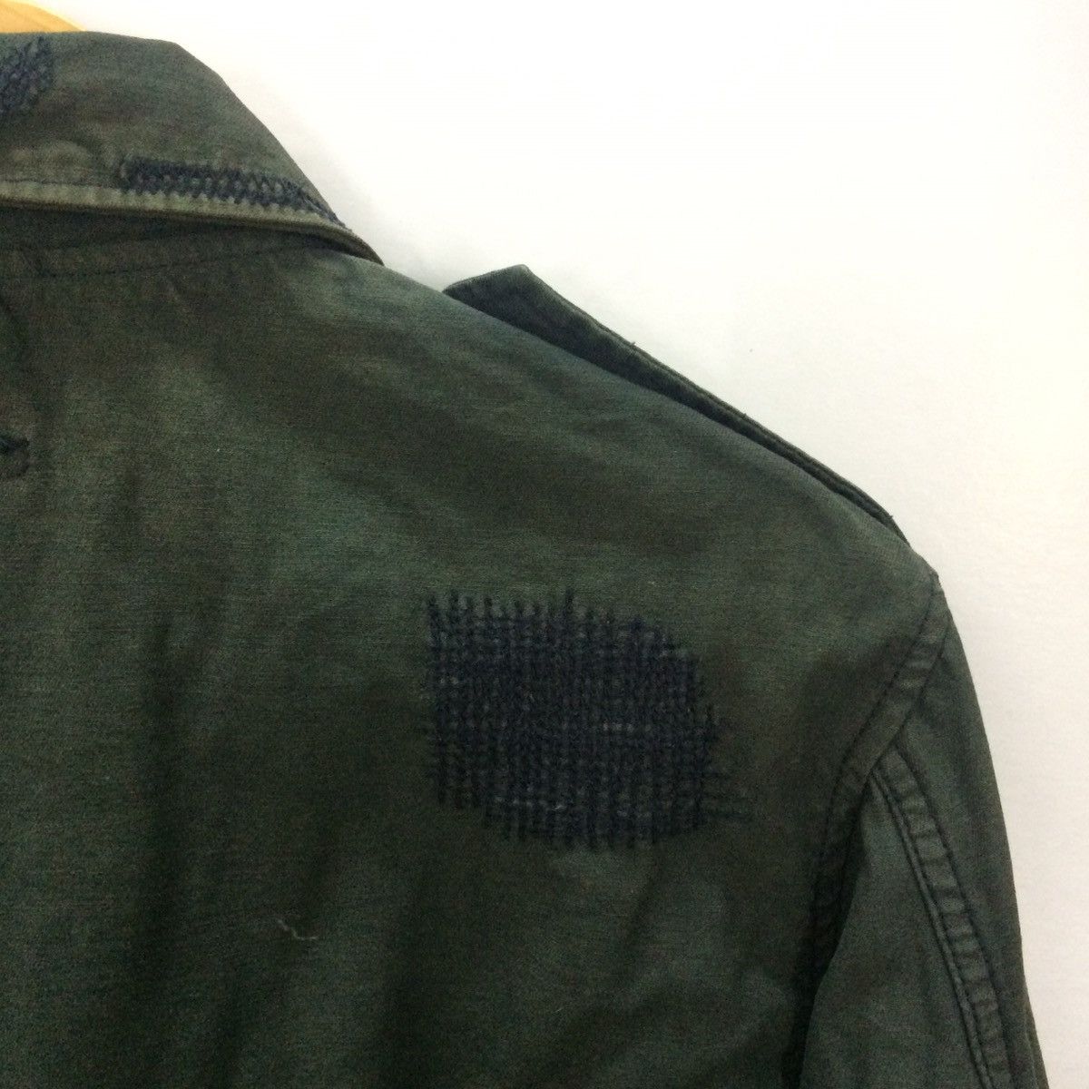 Back Number by American Clothing disressed patchwork jacket