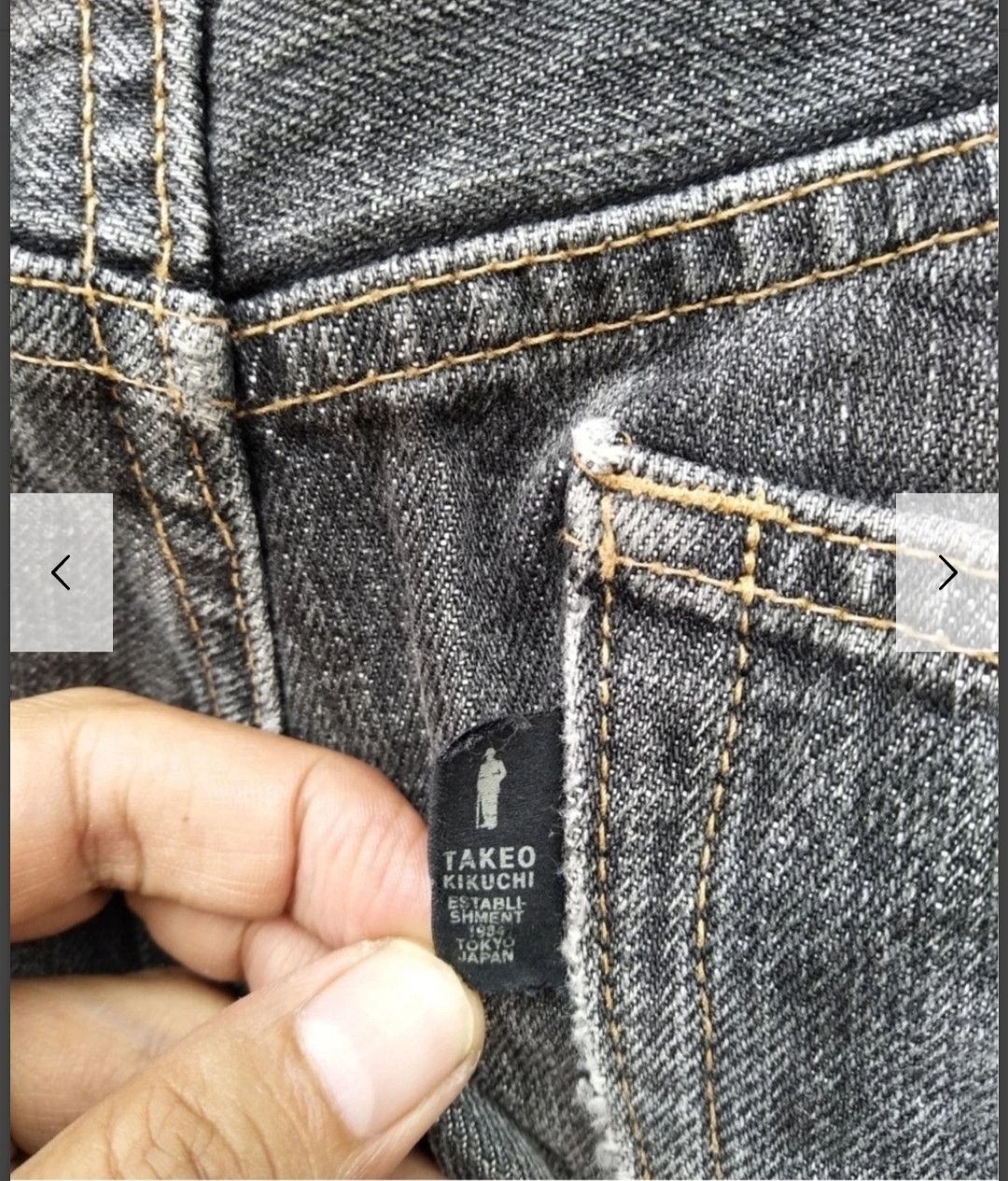 Takeo Kikuchi Takeo Kikuchi Jeans Distressed Denim Japan Size US 34 / EU 50 - 8 Thumbnail