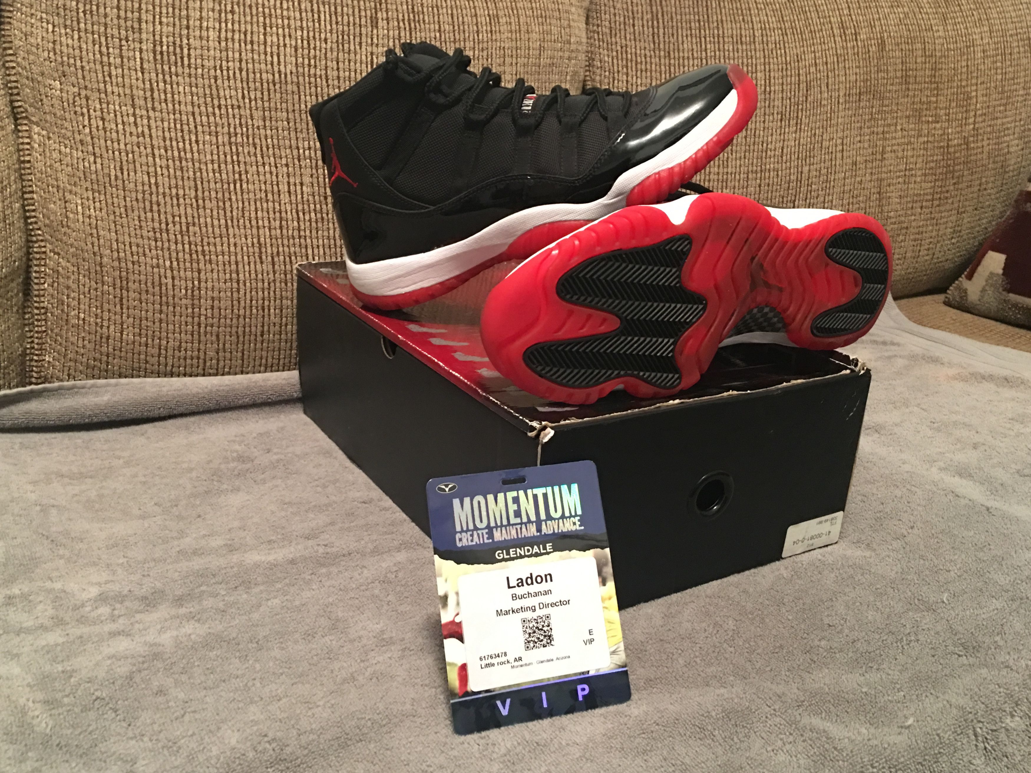 Jordan Brand Jordan 11 BRED 2008 CDP Grailed