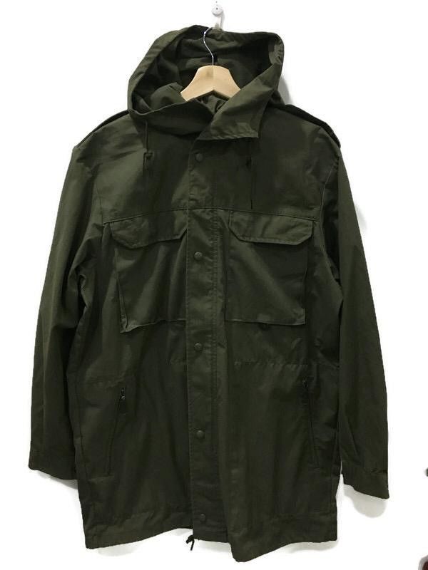Green Army Parkas/Long Coat with Hoodie