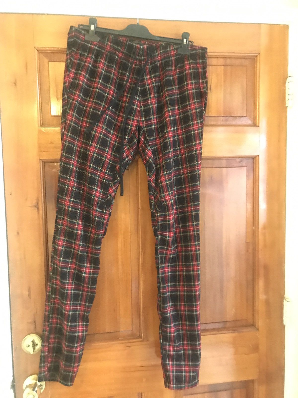 Pacsun *Rare* Pacsun Tapered Plaid Flannel Joggers - Size Medium Size US 32 / EU 48 - 1 Thumbnail