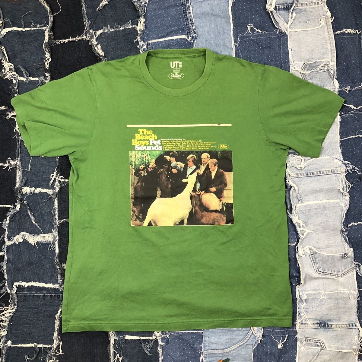 the beach トップ boys pet sounds tシャツ ユニクロ