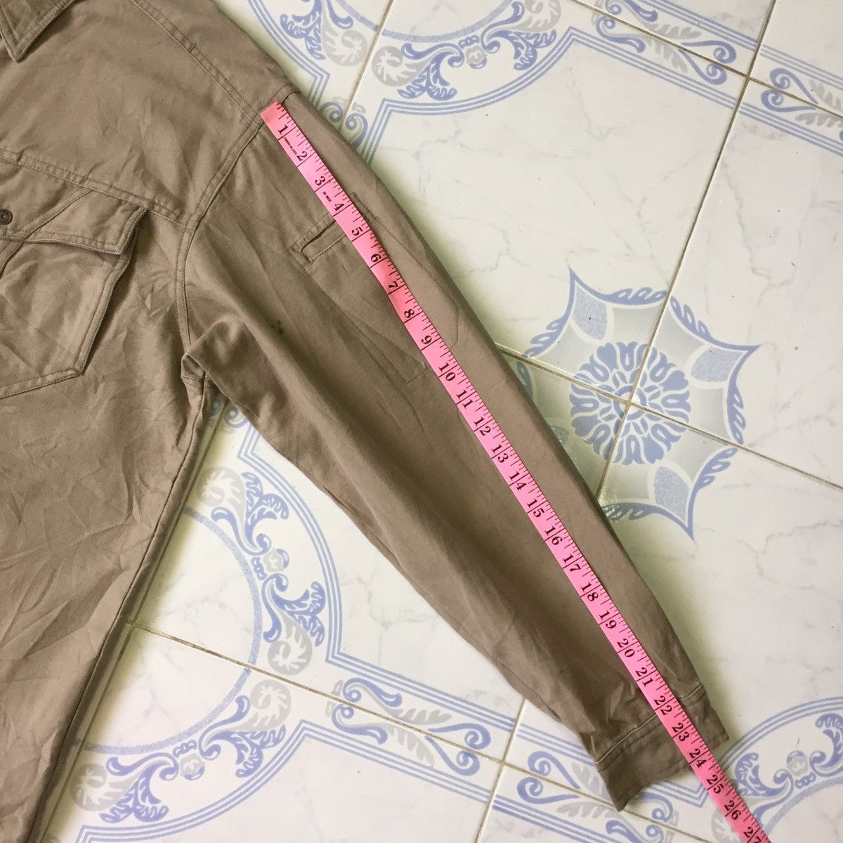 Japanese Brand Long Sleeve Snap Button Size US L / EU 52-54 / 3 - 18 Thumbnail