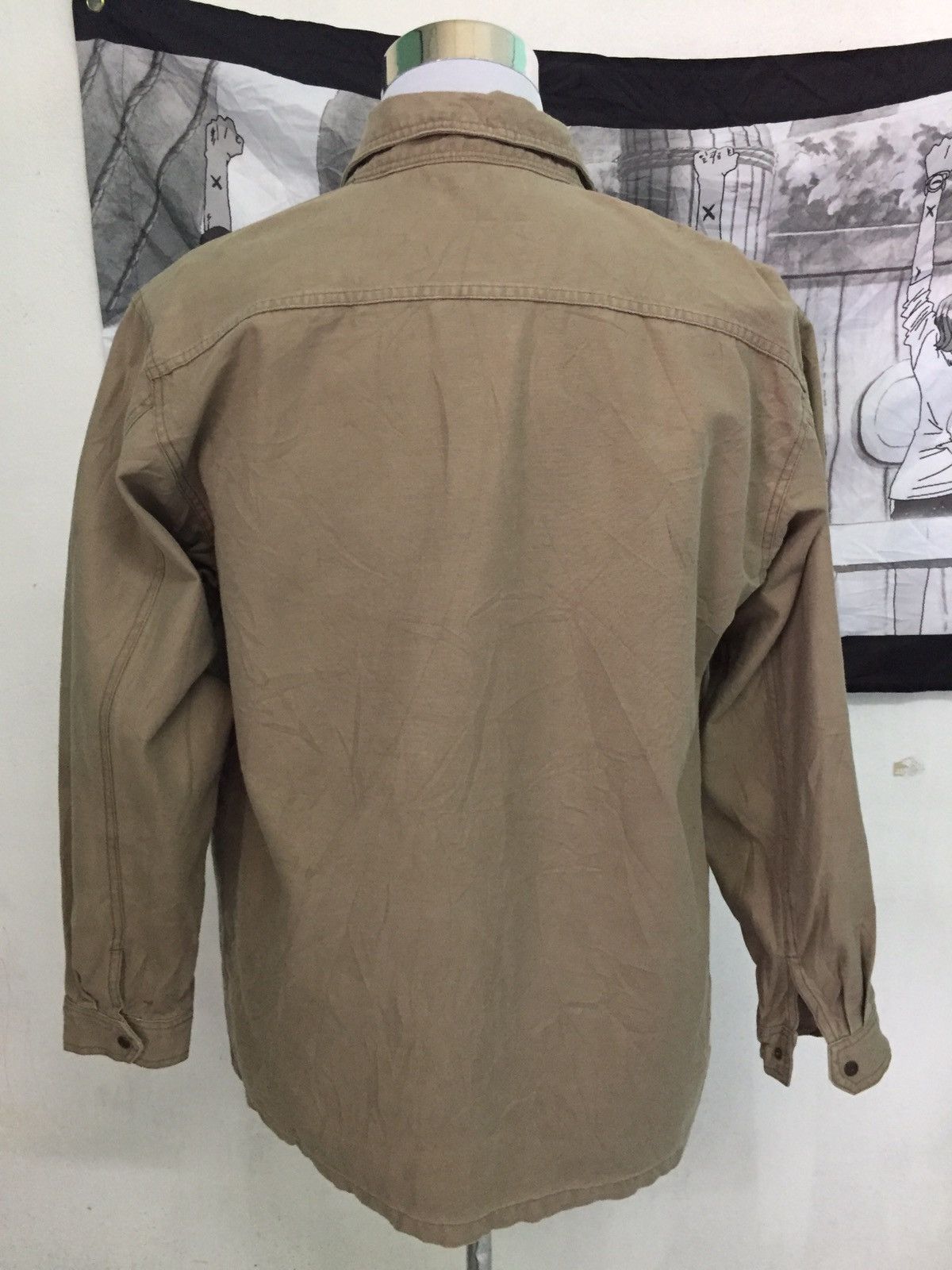 Japanese Brand Long Sleeve Snap Button Size US L / EU 52-54 / 3 - 4 Thumbnail