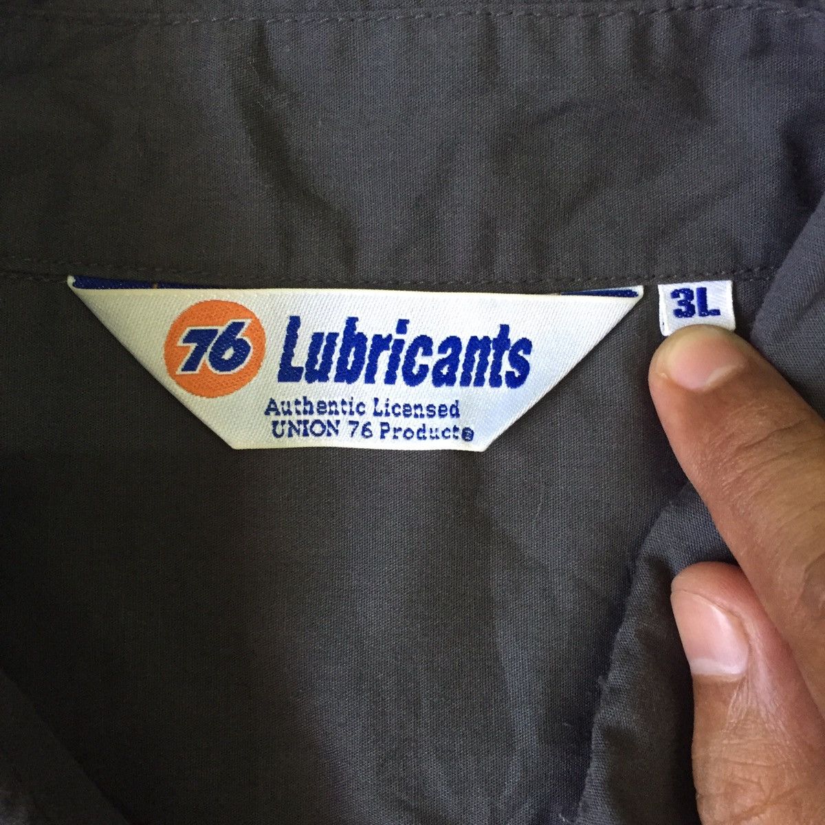 Japanese Brand 76 Lubricants Long Sleeve Button Up Size US XL / EU 56 / 4 - 13 Thumbnail
