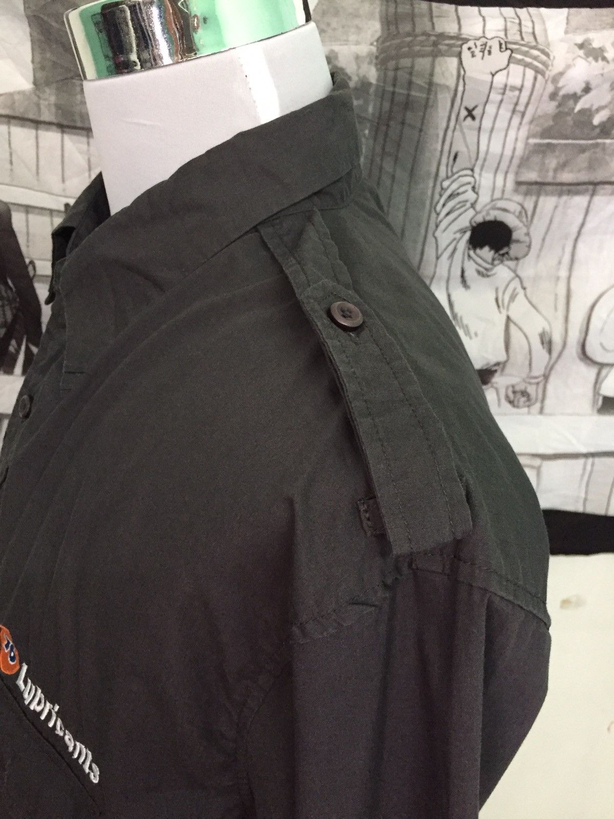 Japanese Brand 76 Lubricants Long Sleeve Button Up Size US XL / EU 56 / 4 - 3 Thumbnail