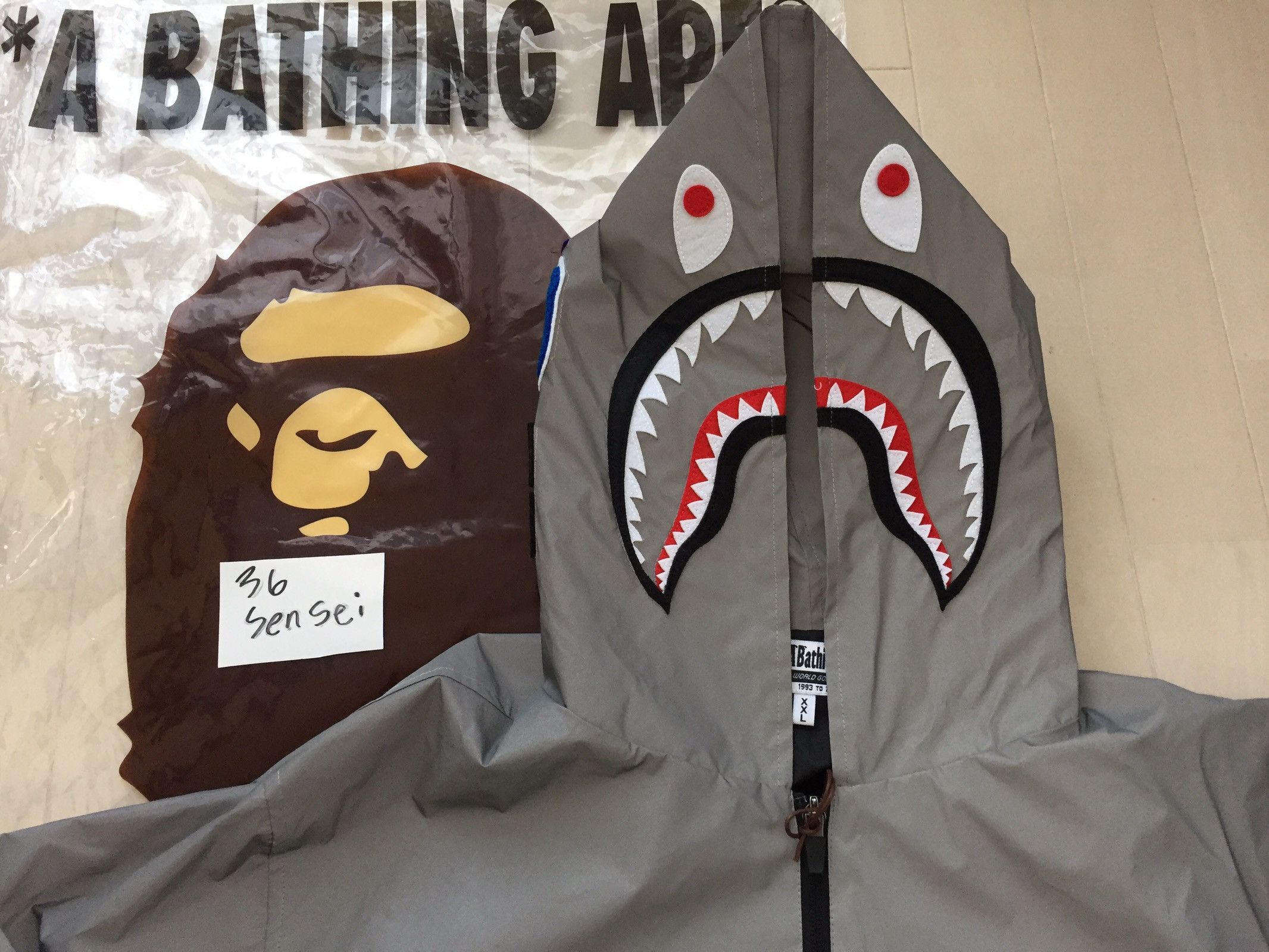 Bape BAPE 3M Reflective Shark Jacket Size US XXL / EU 58 / 5 - 2 Preview