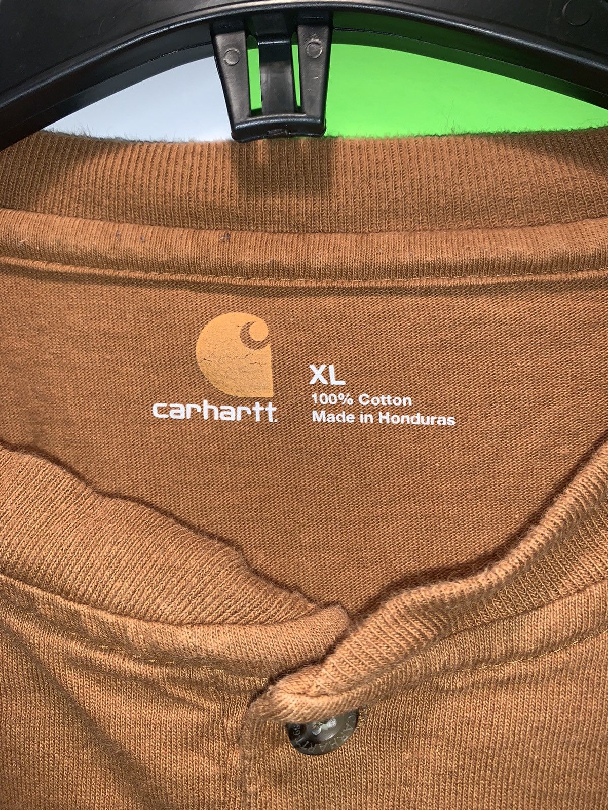 Carhartt × Vintage Carhartt Burnt Orange Longsleeve Size US XL / EU 56 / 4 - 4 Thumbnail