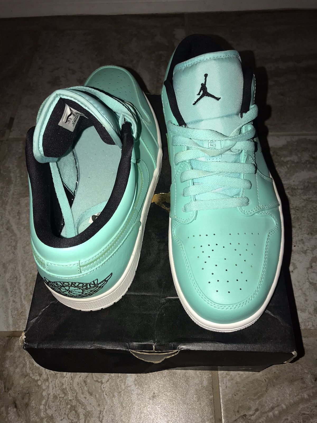 Jordan Brand Air Jordan 1 Retro Low Hyper Turquoise Grailed